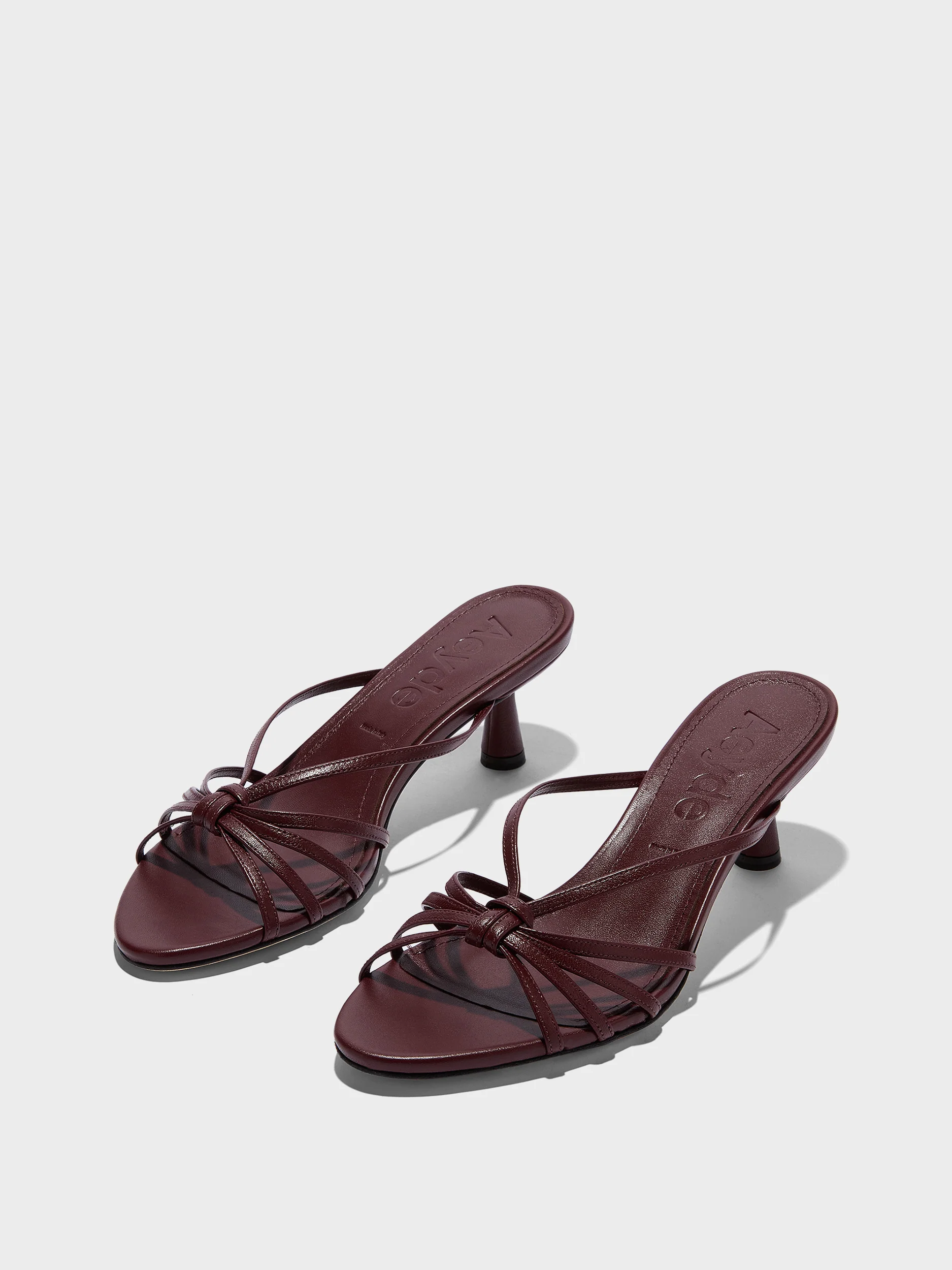 Abby Leather Mules - Image 3