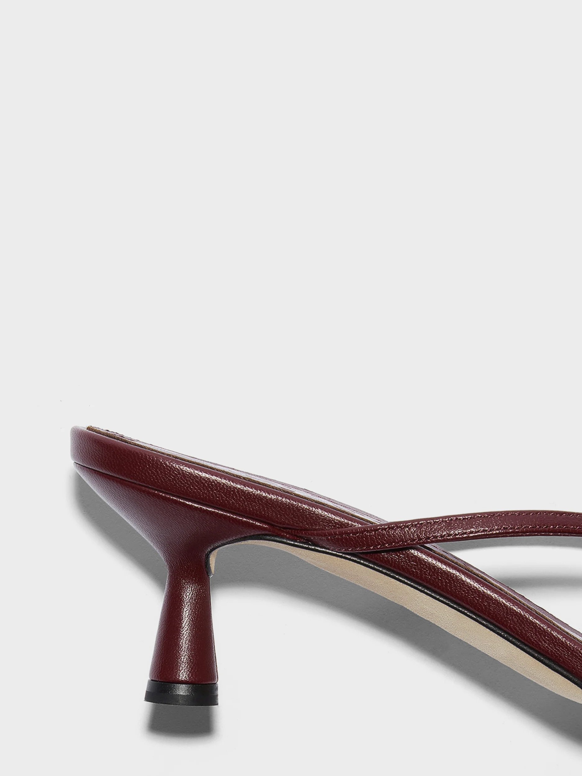 Abby Leather Mules - Image 4
