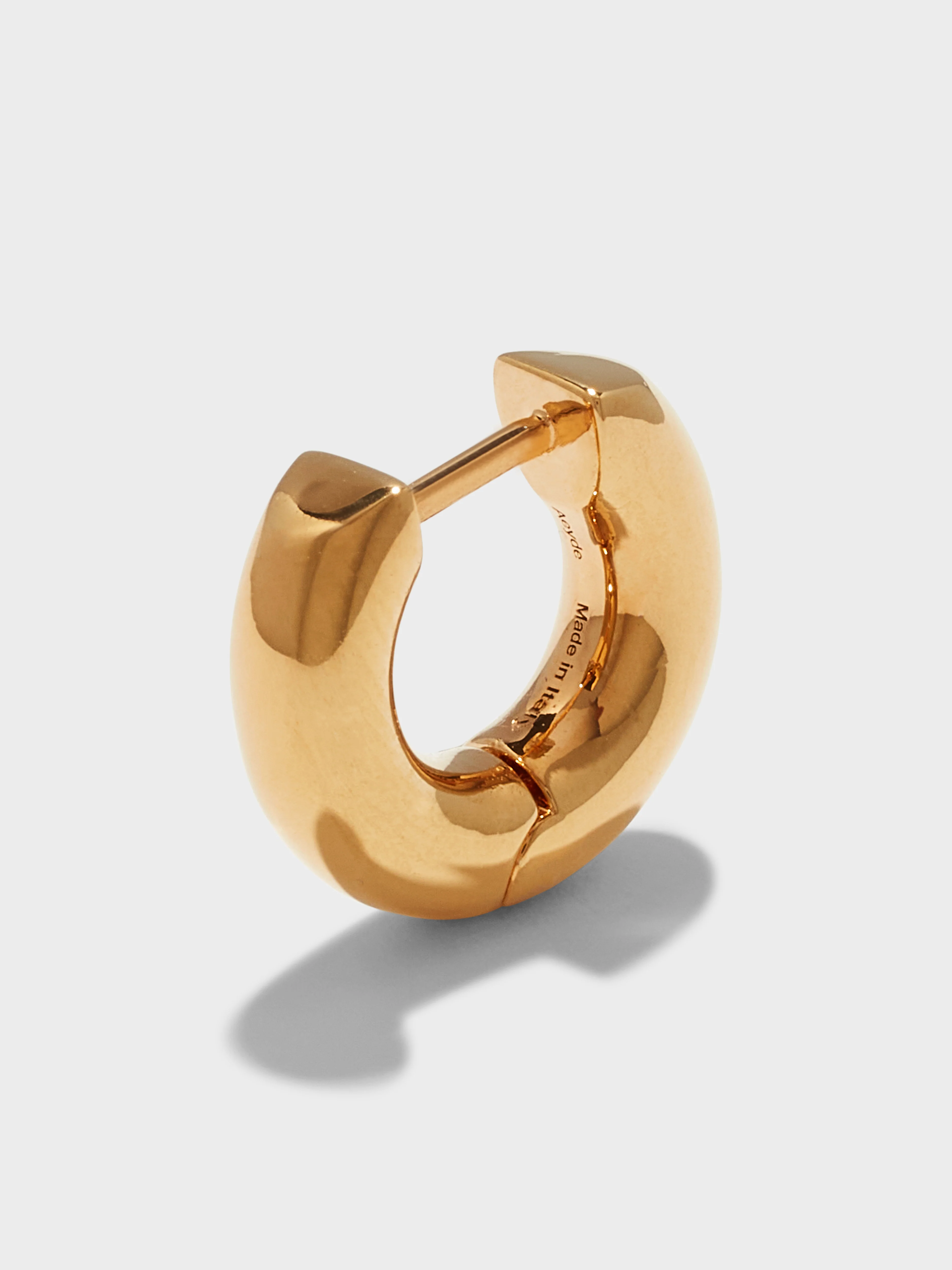 Alaya Small 18kt Gold-Plated Hoop Earrings - Image 3
