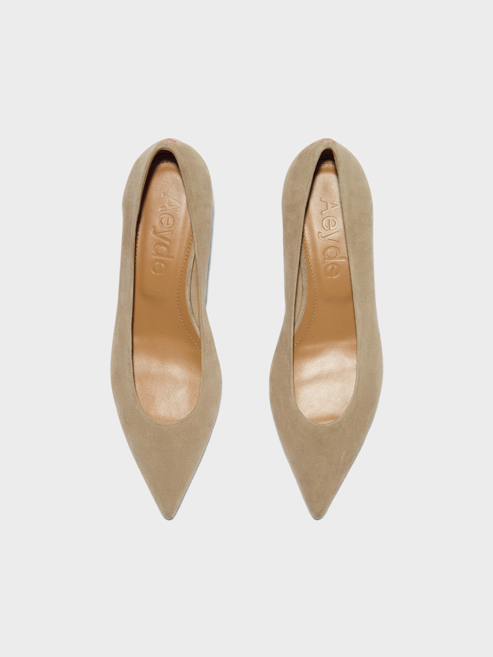 Cari Suede Pointed-Toe Pumps - Image 5