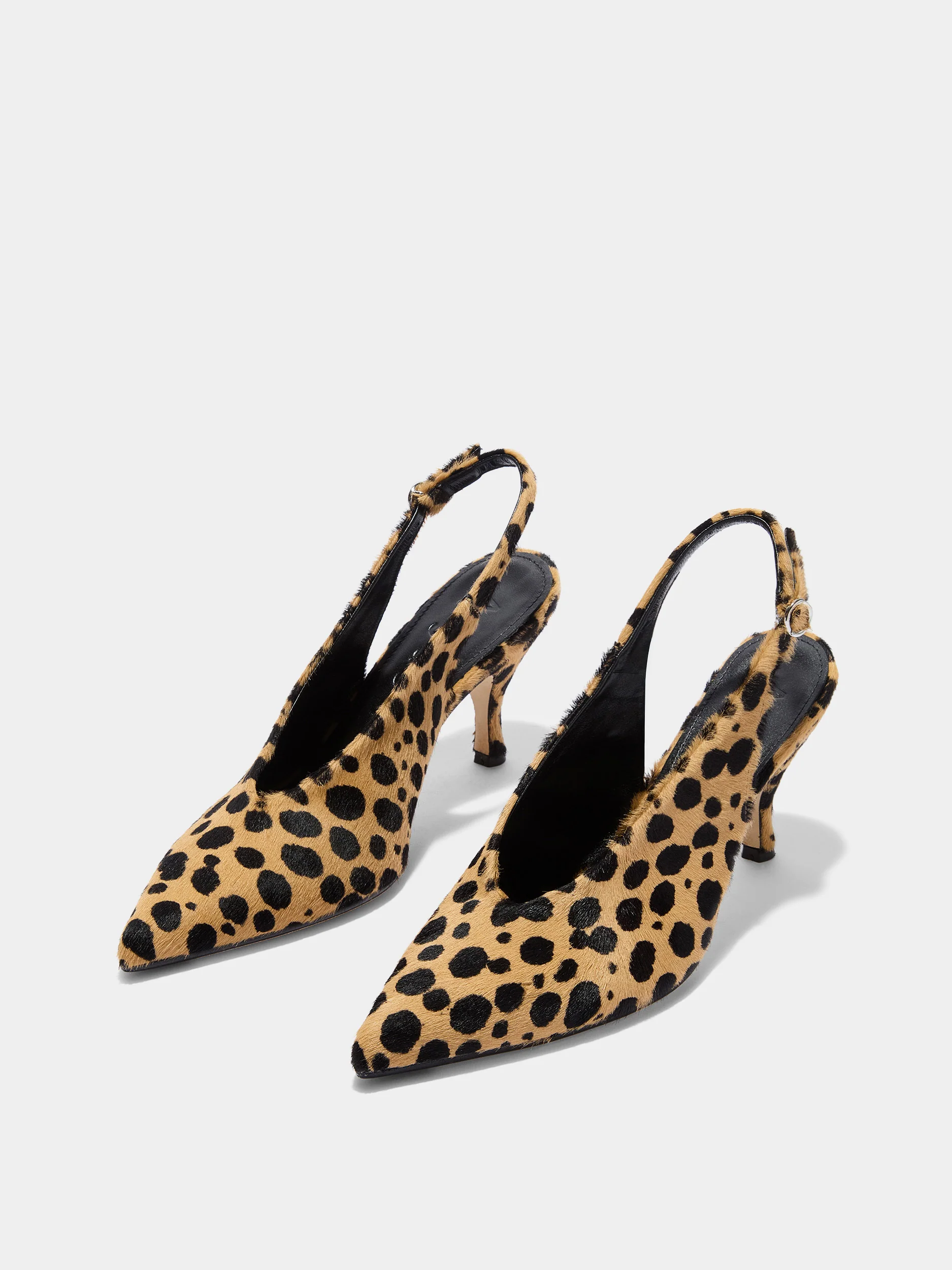 Carla Leopard Pumps - Image 3