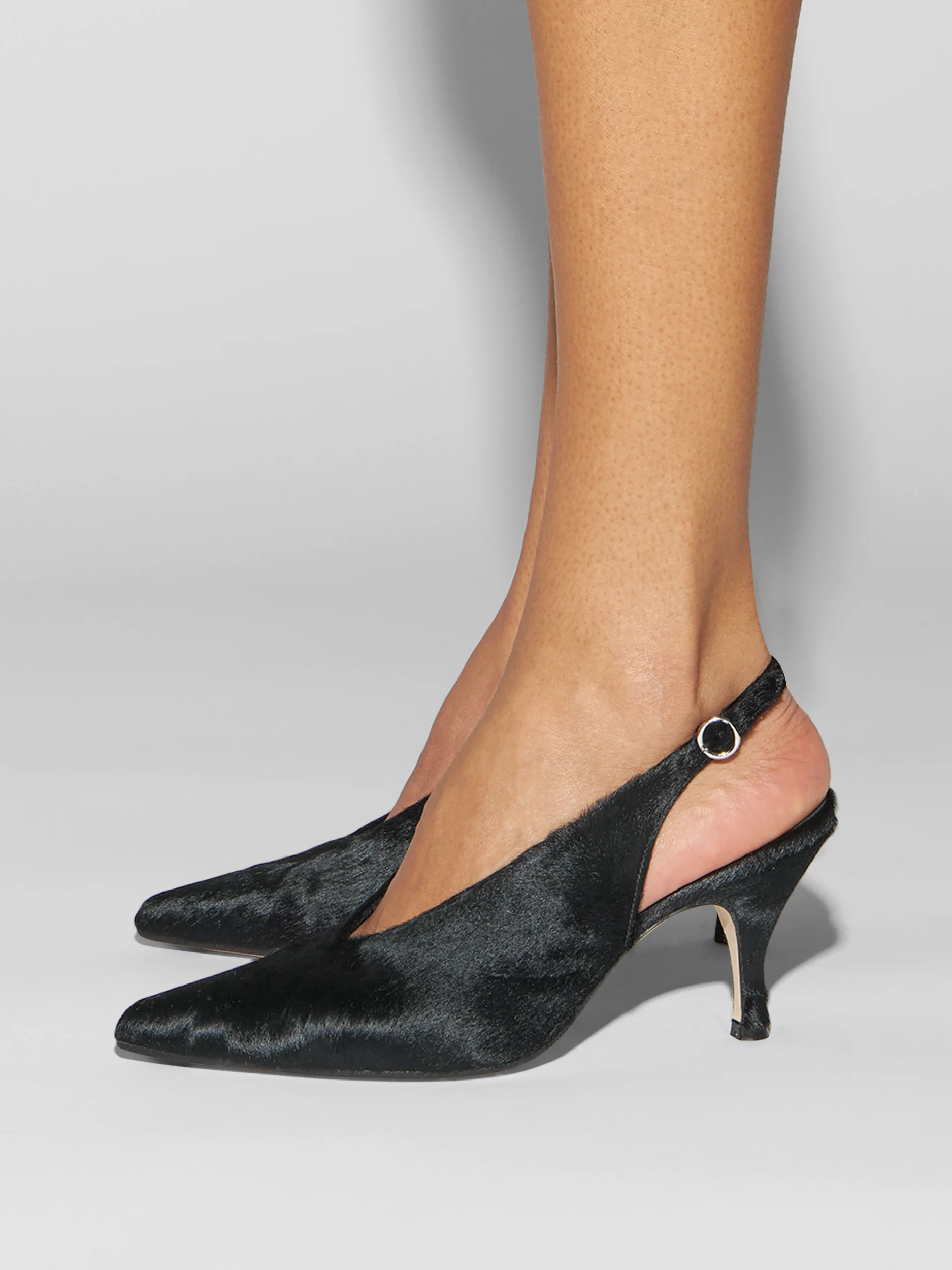 Carla Pony Hair Pumps - Image 6