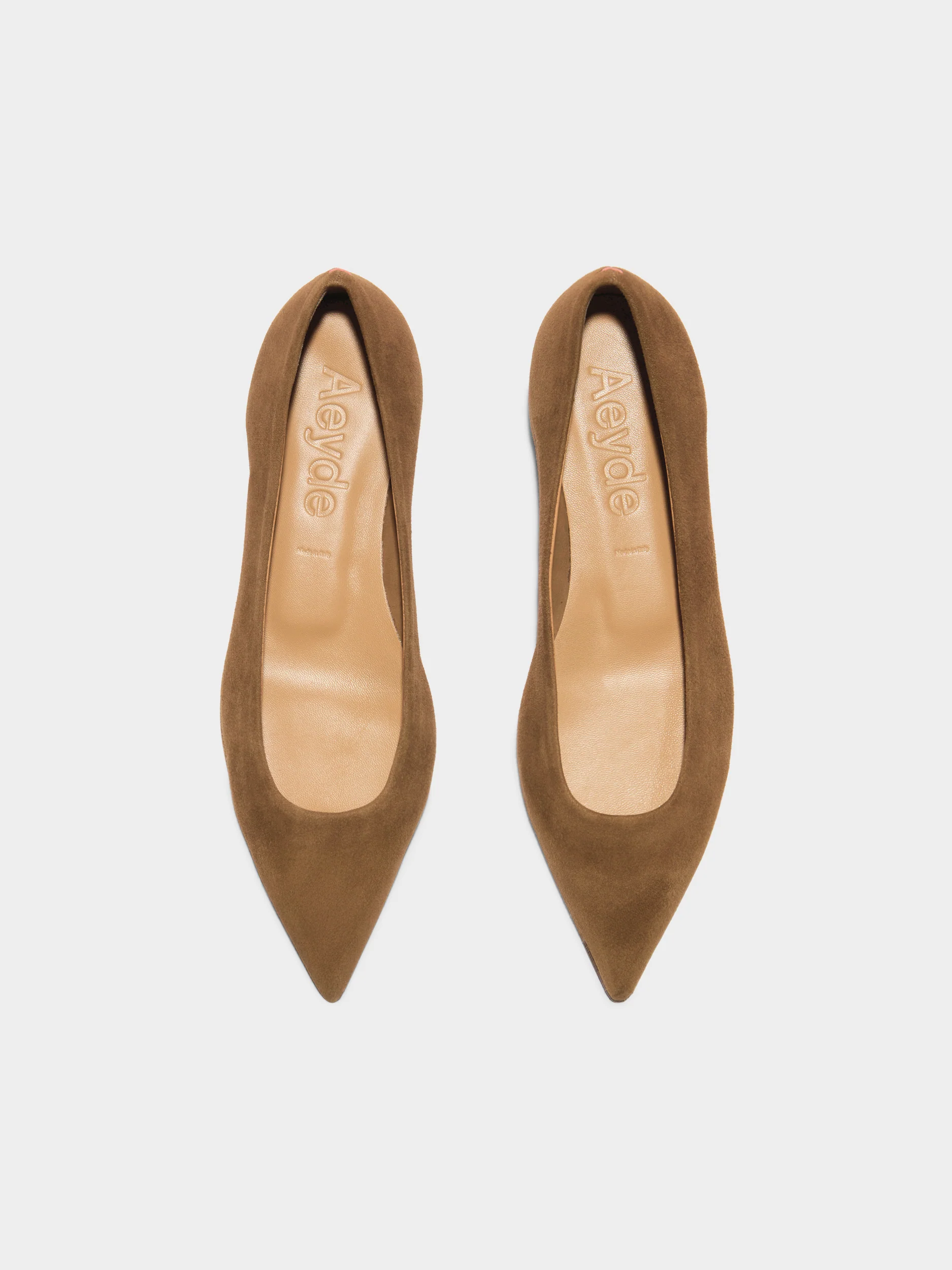 Cassy Pointed-Toe Suede Flats - Image 5