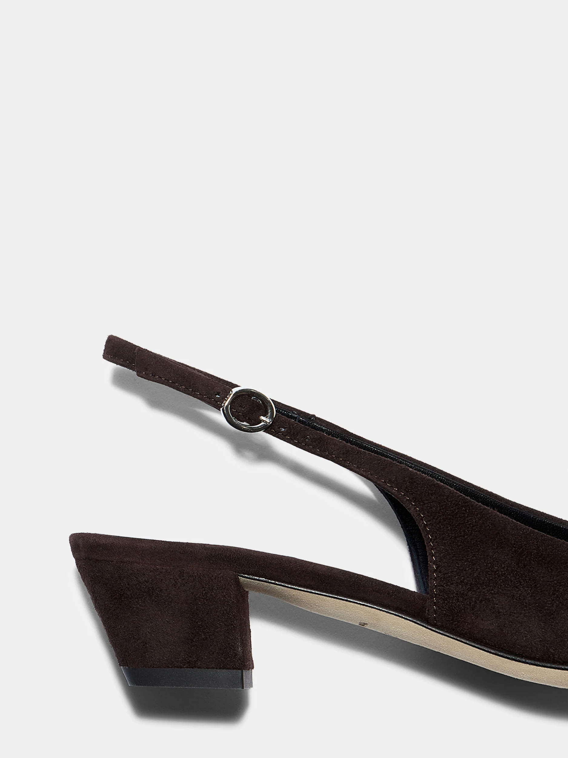 Celeste Suede Slingback Pumps - Image 4