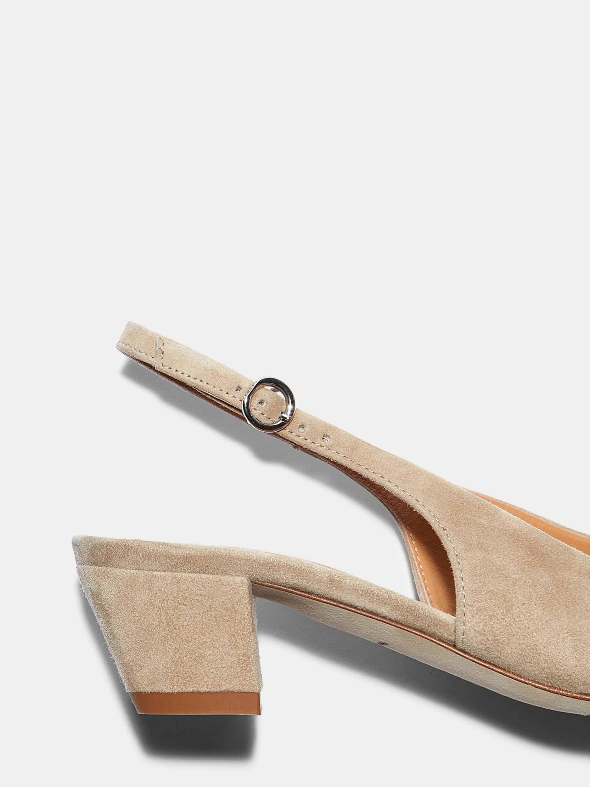 Celeste Suede Slingback Pumps - Image 4