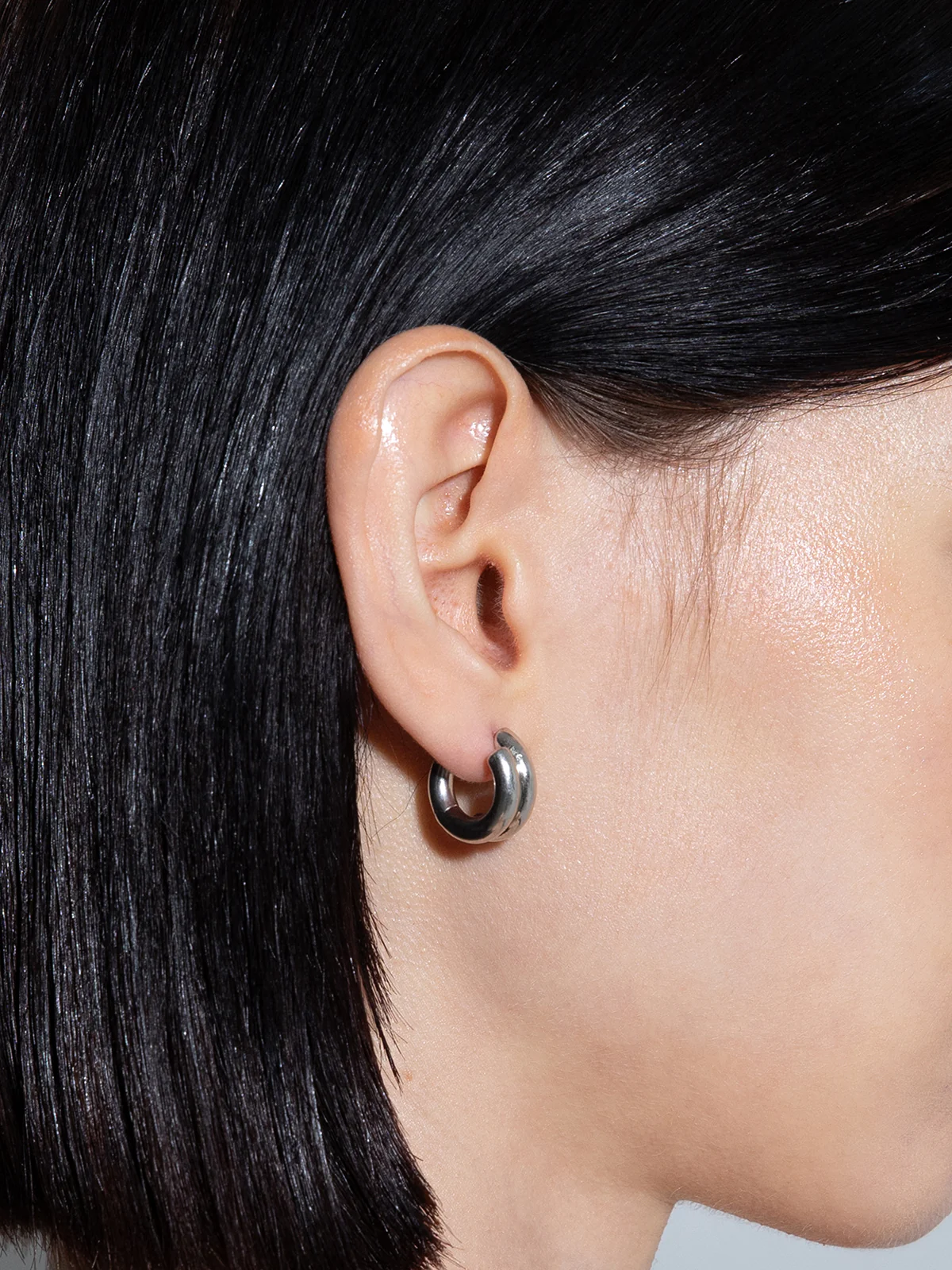 Clyde Palladium-Plated Hoop Earrings - Image 4