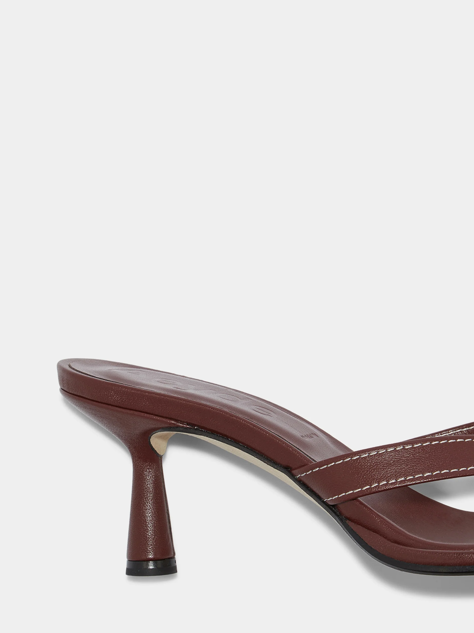 Daphne Leather Thong Sandals - Image 4