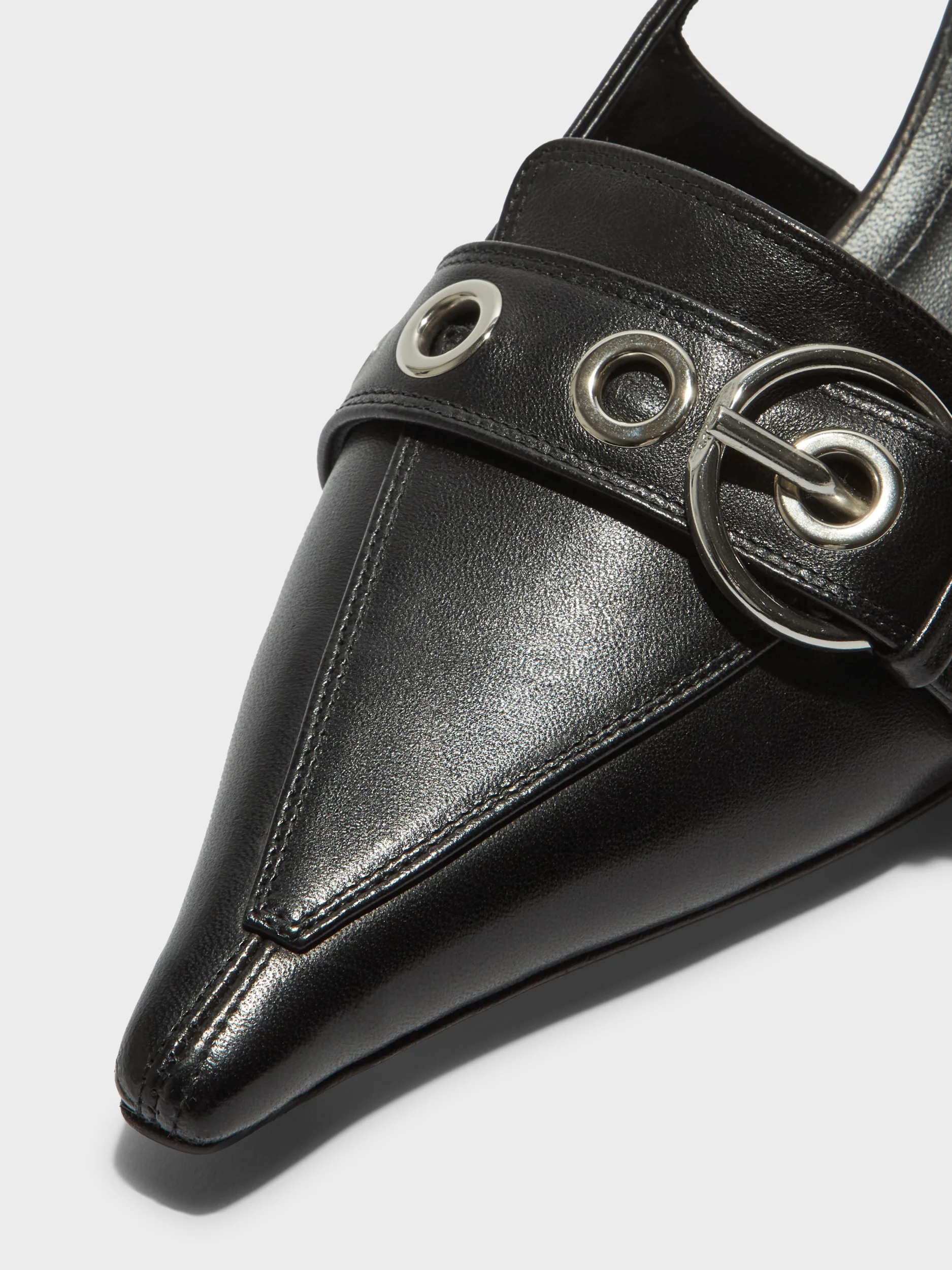 Davina Eyelet Slingback Pumps - Image 4