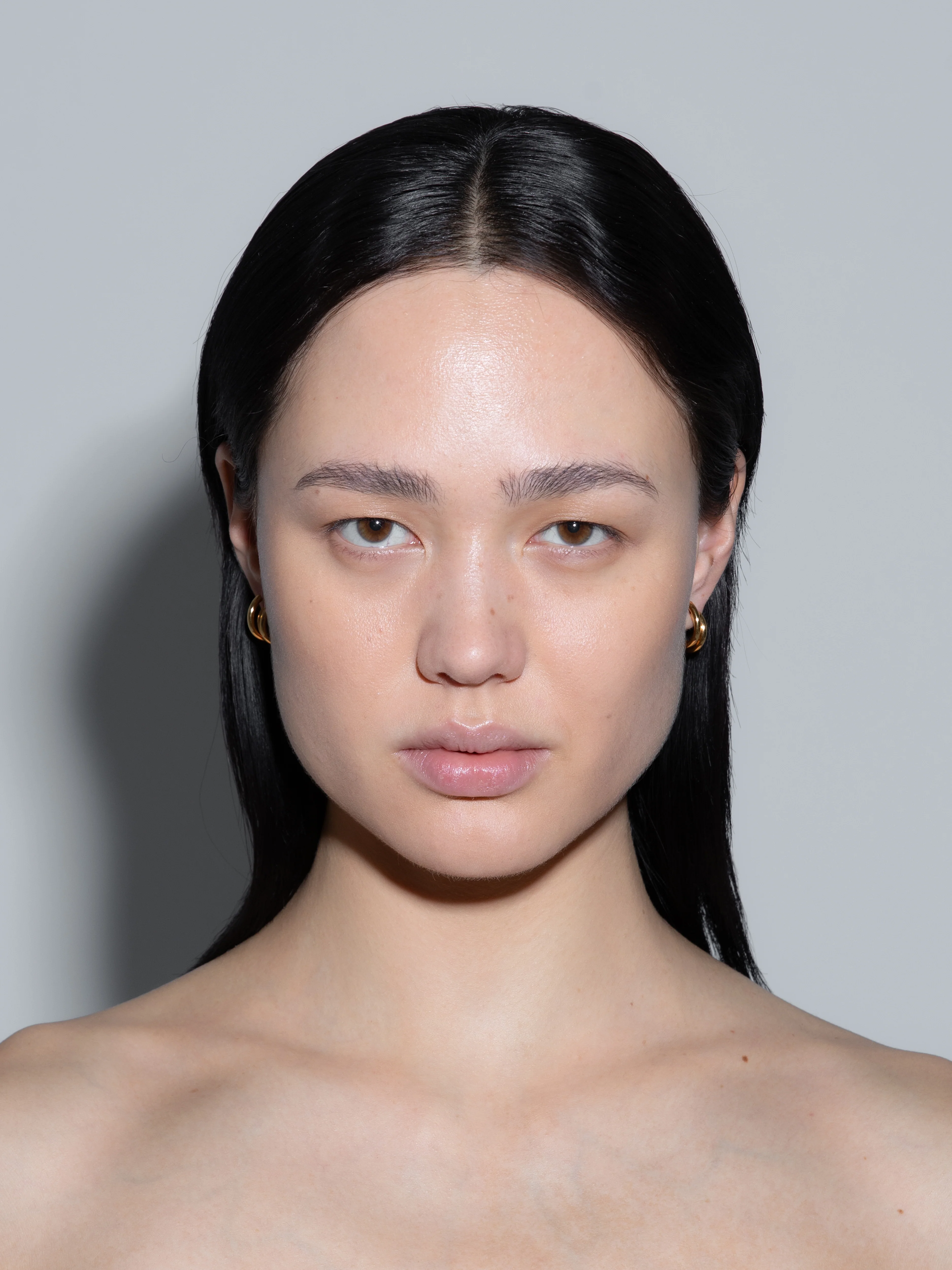 Dean 18k Gold-Plated Hoop Earrings - Image 4