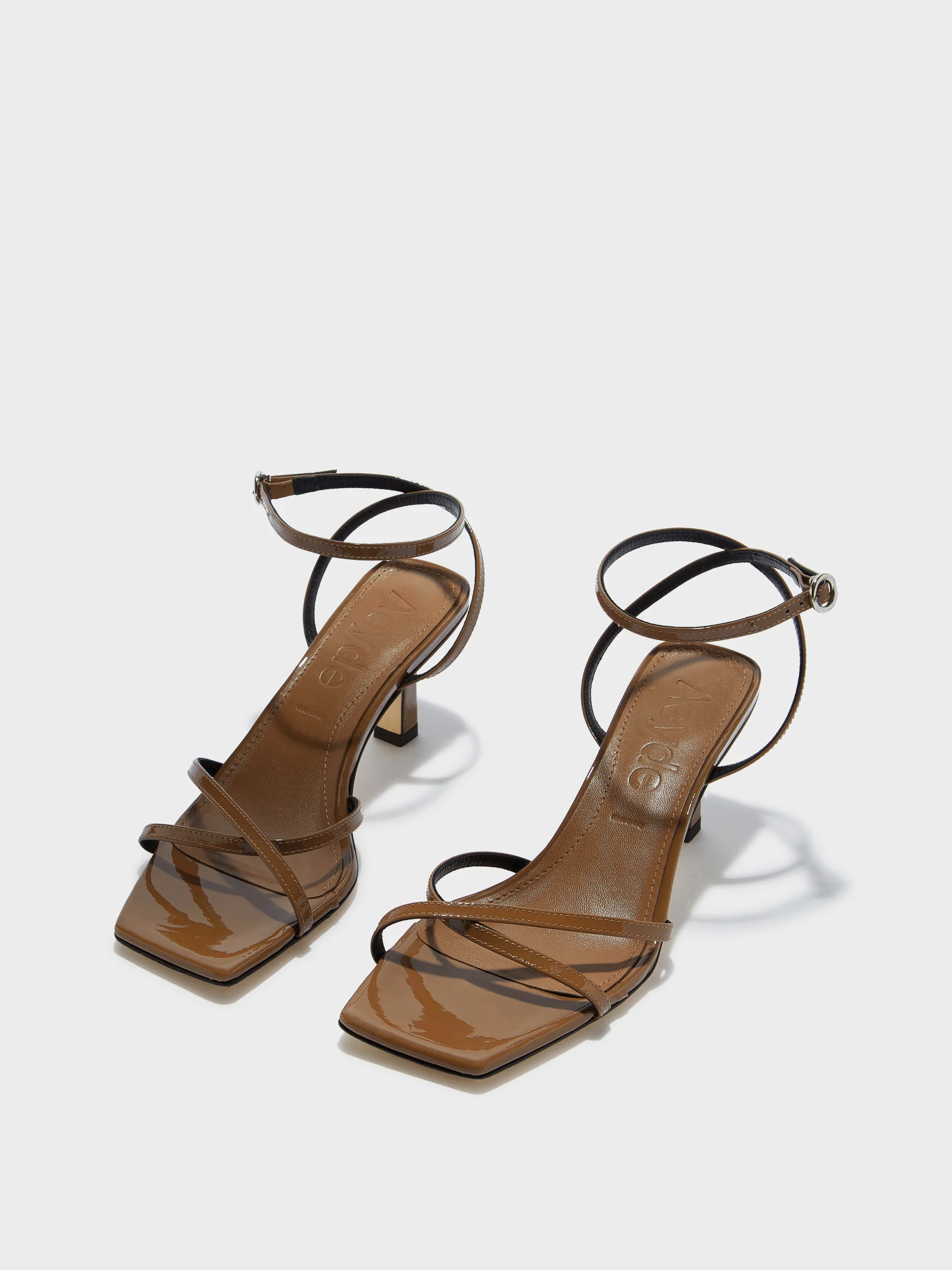 Edith Patent Leather Sandals - Image 3