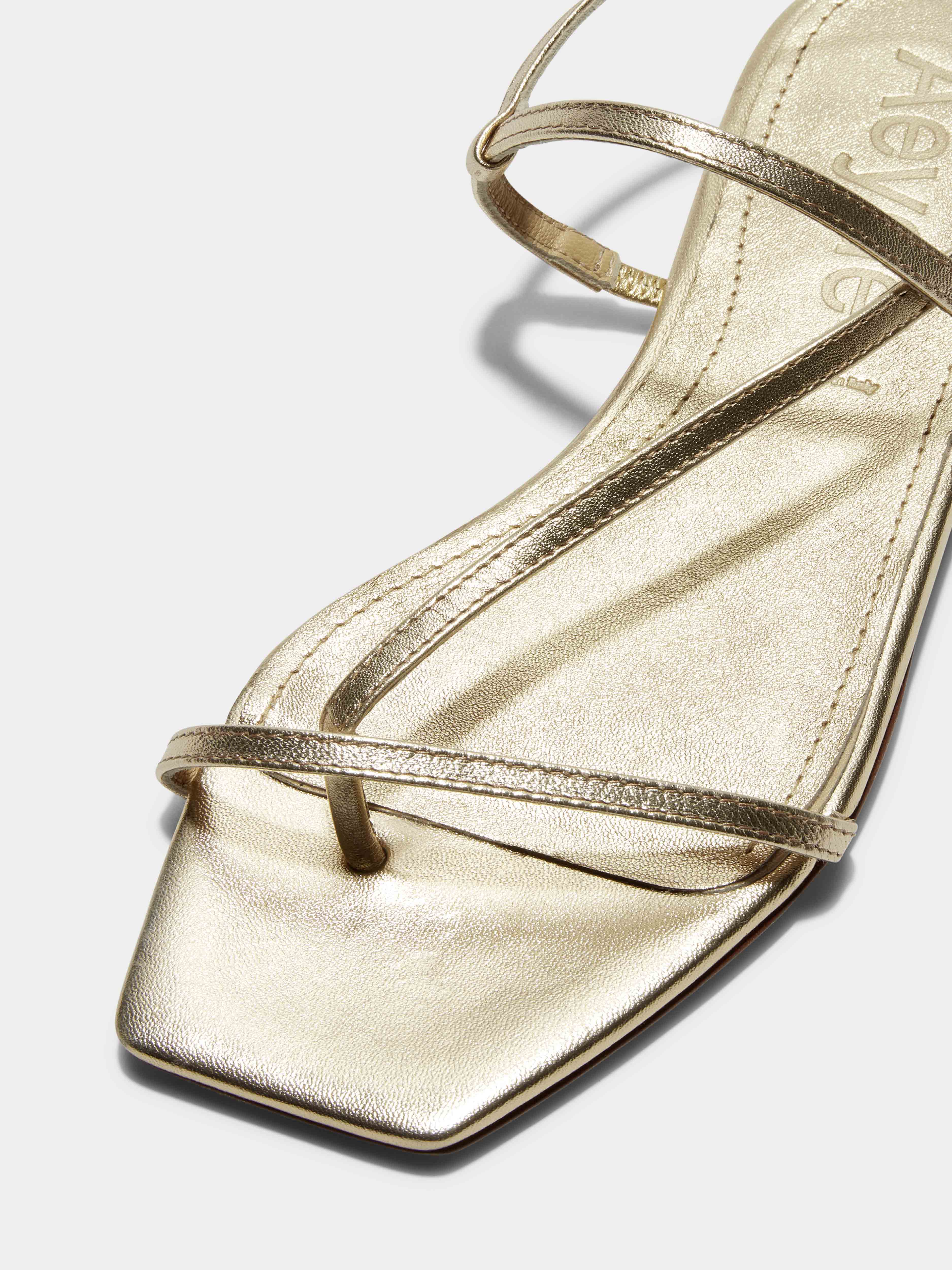 Ella Leather Toe-Post Sandals - Image 3