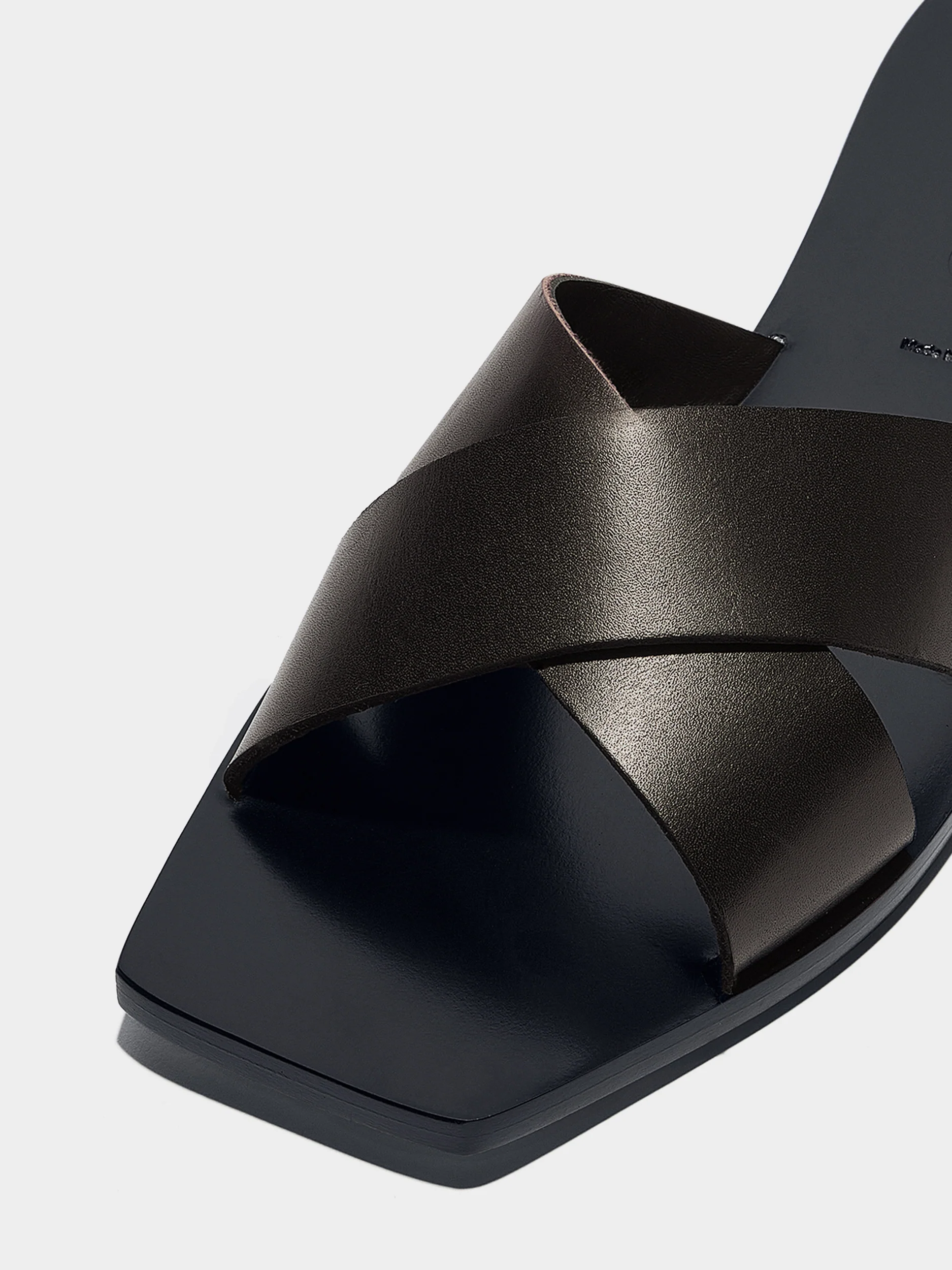 Faye Leather Sandals - Image 4