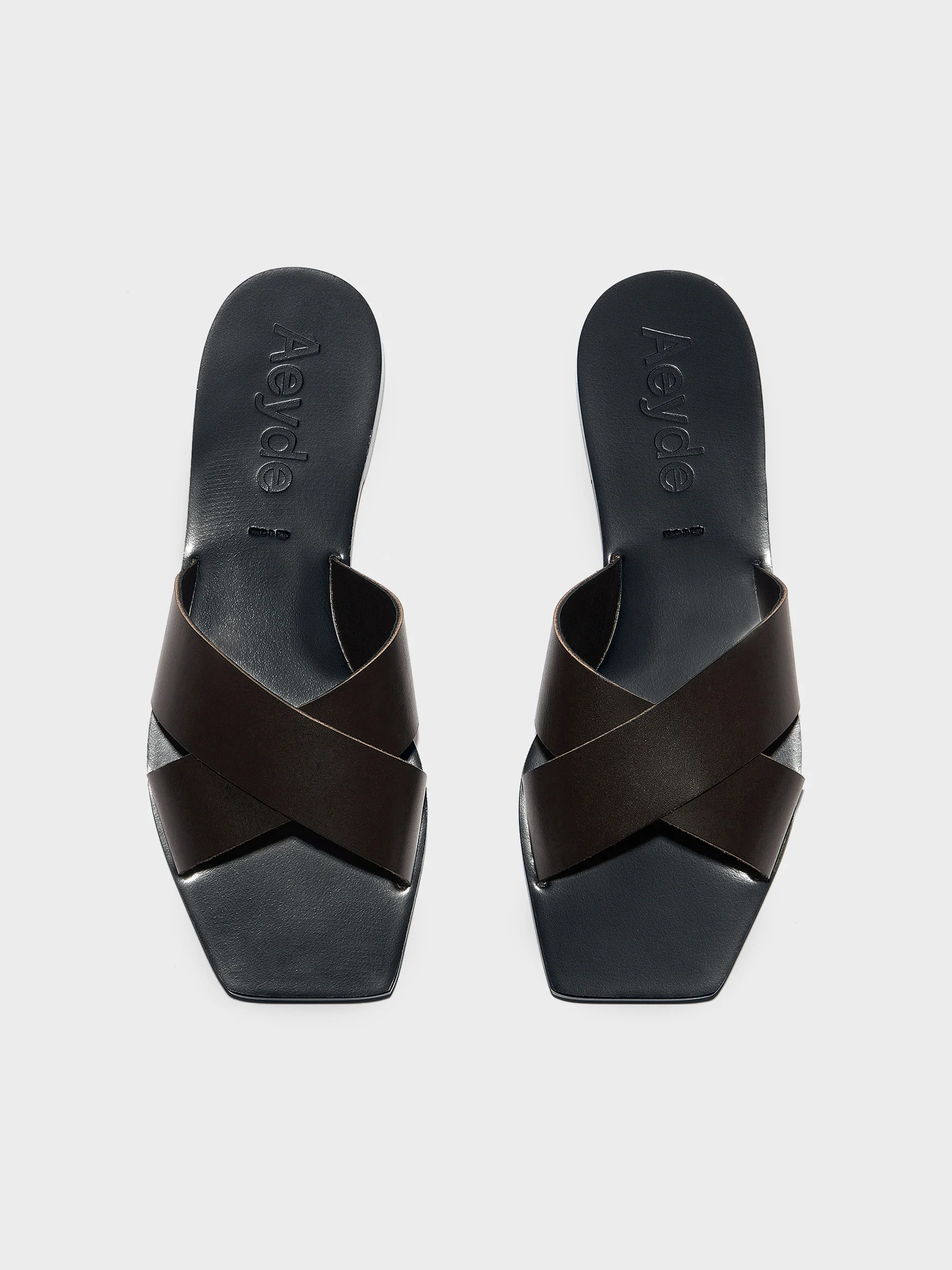 Faye Leather Sandals - Image 5