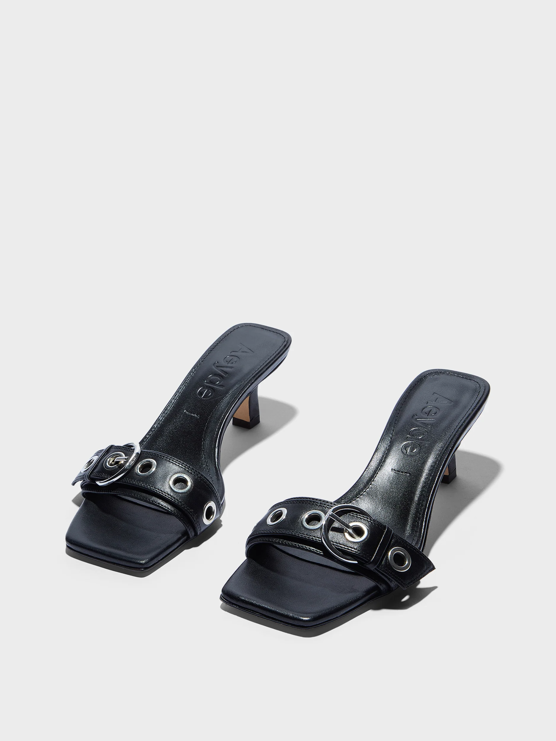 Gilly Eyelet Sandals - Image 3