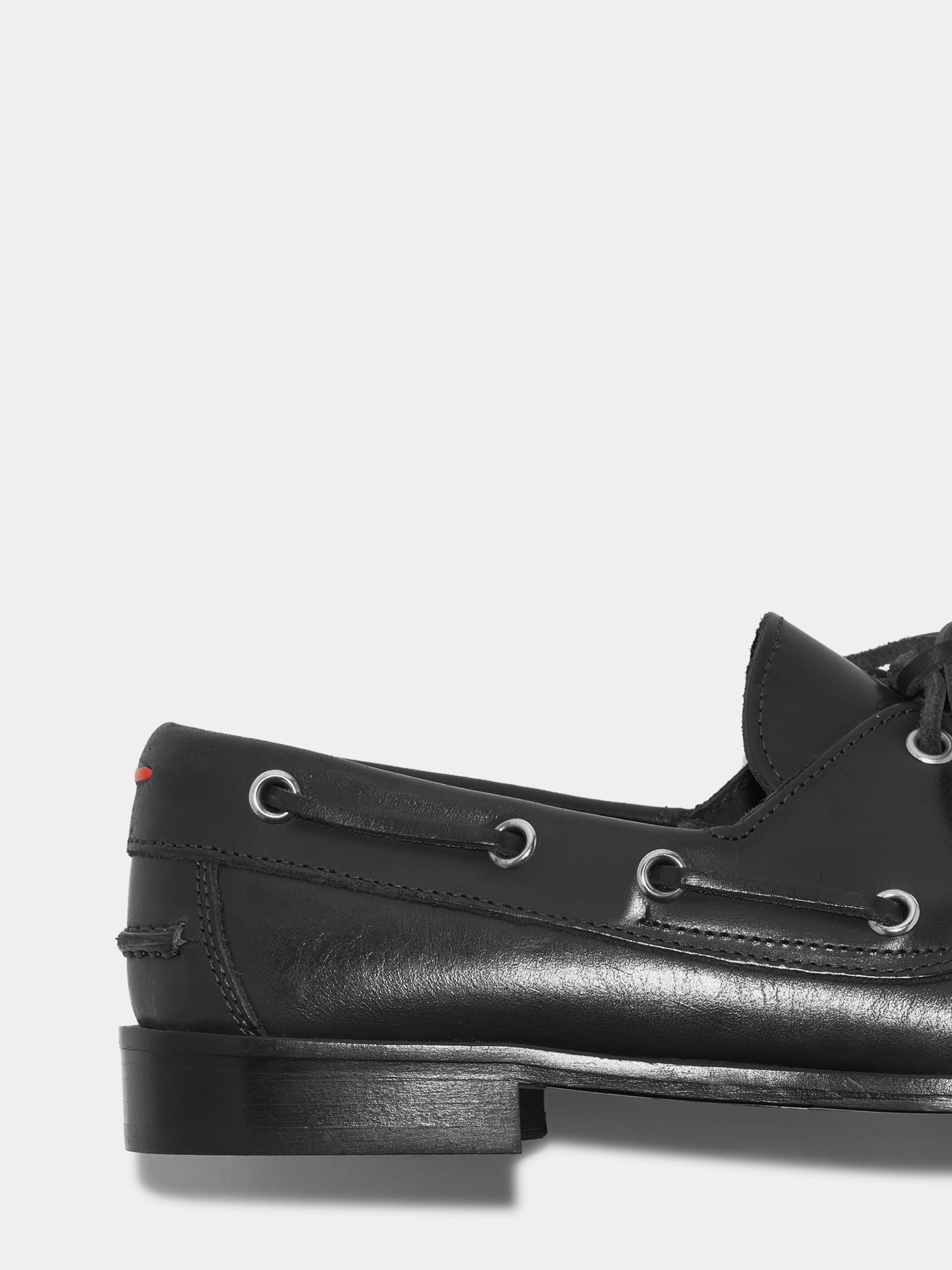 Harris Leather Moccasin Flats - Image 4
