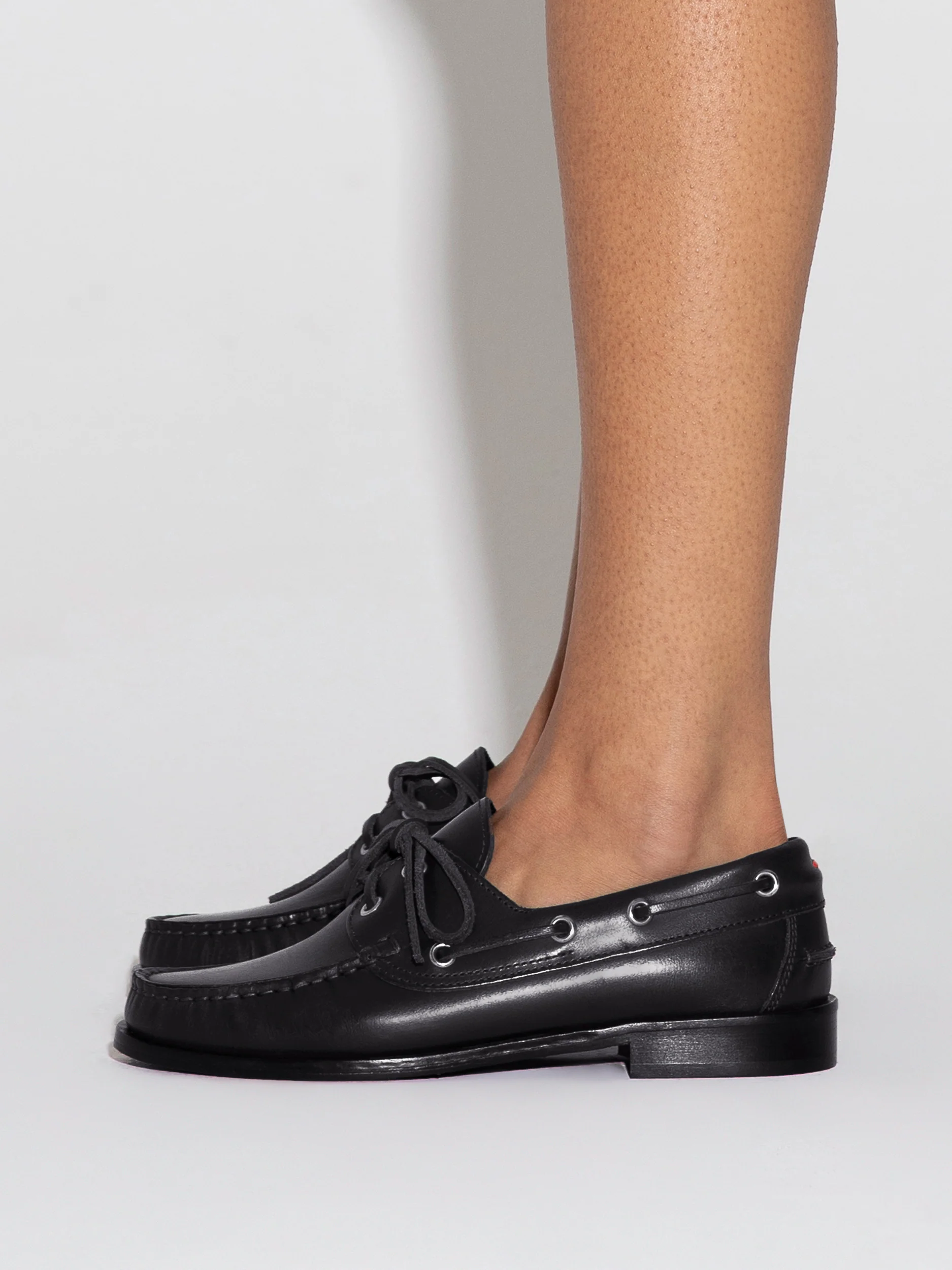 Harris Leather Moccasin Flats - Image 6