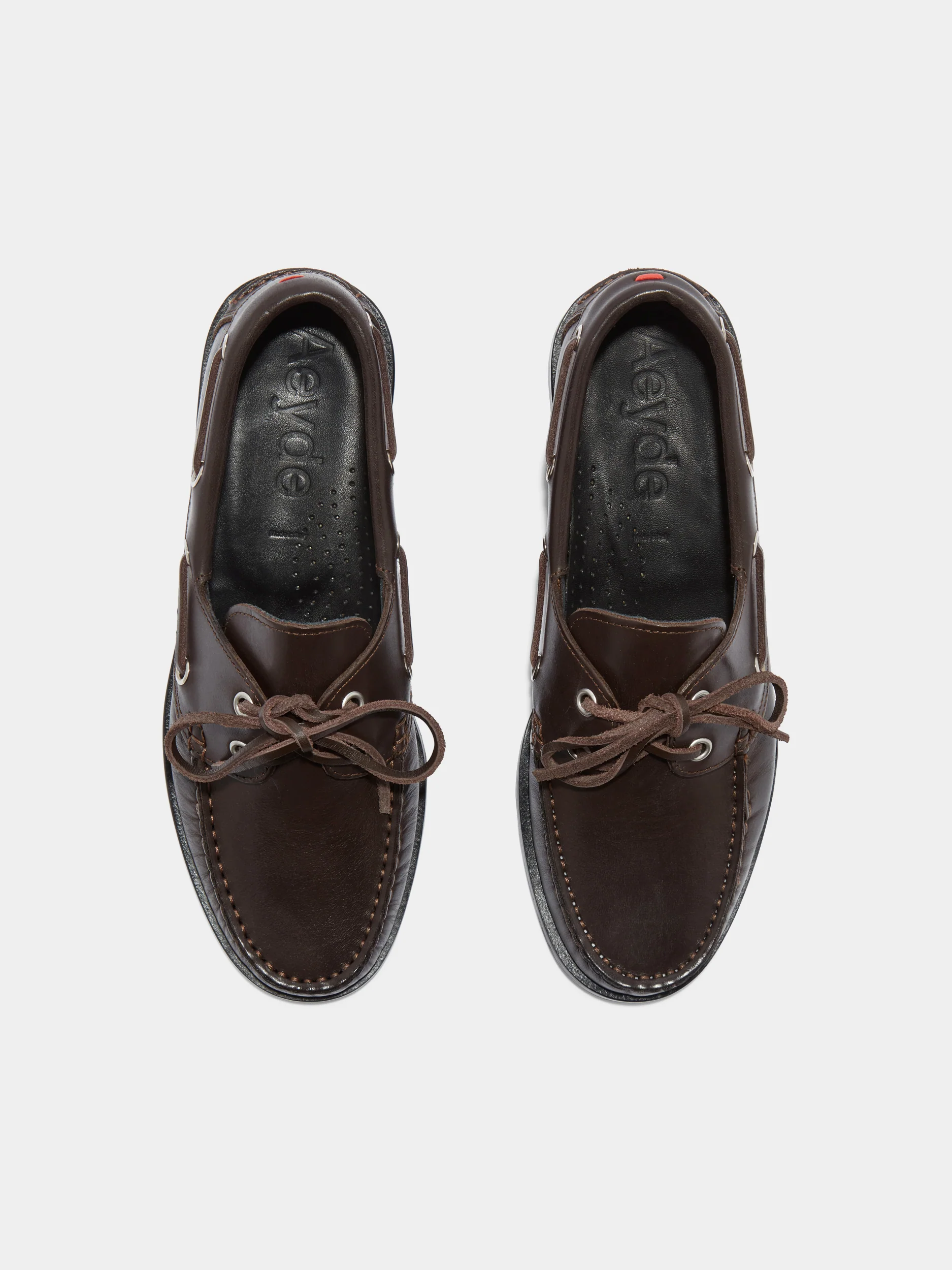 Harris Leather Moccasin Flats - Image 5