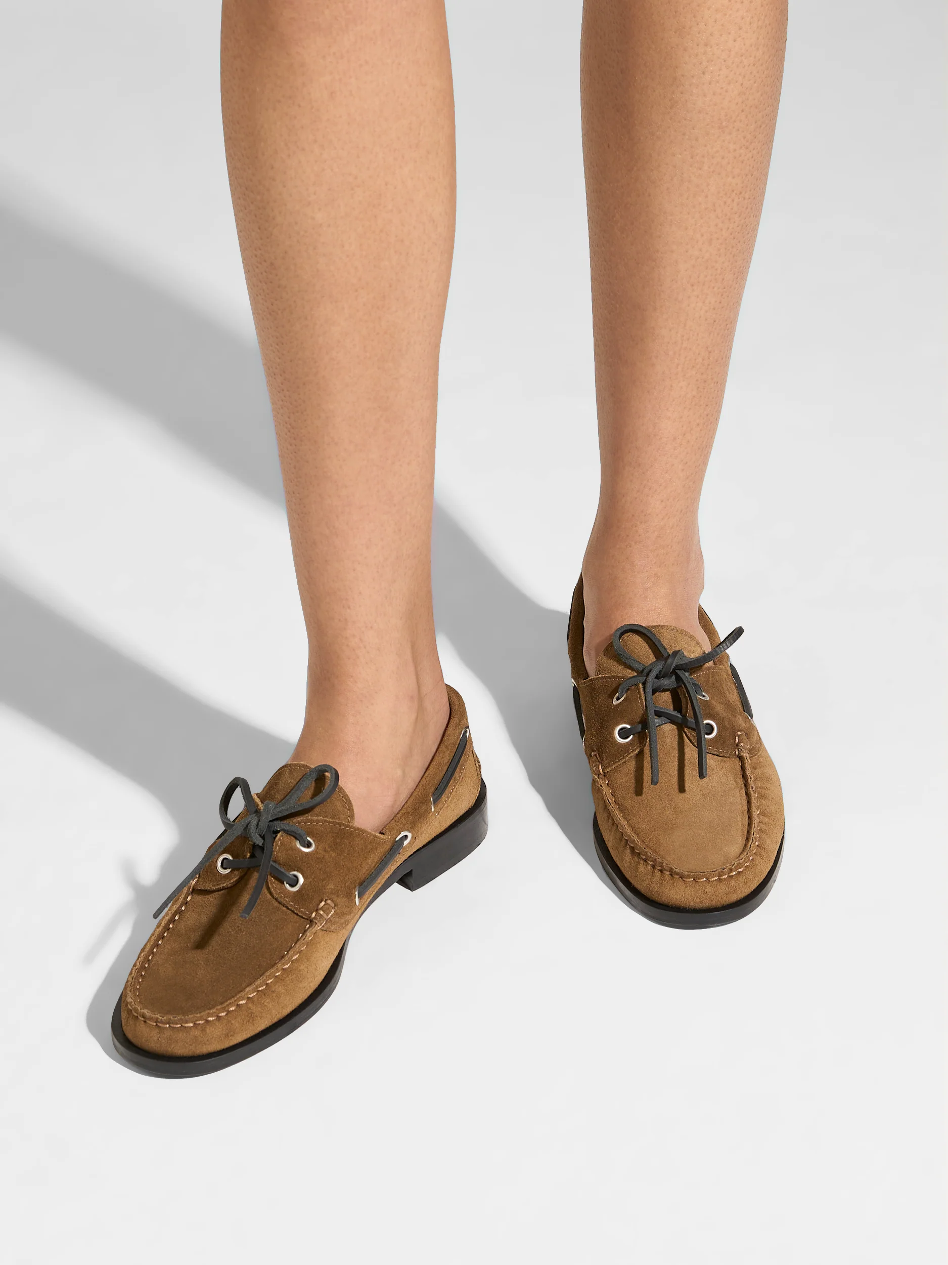 Harris Suede Mocassin Flats - Image 2