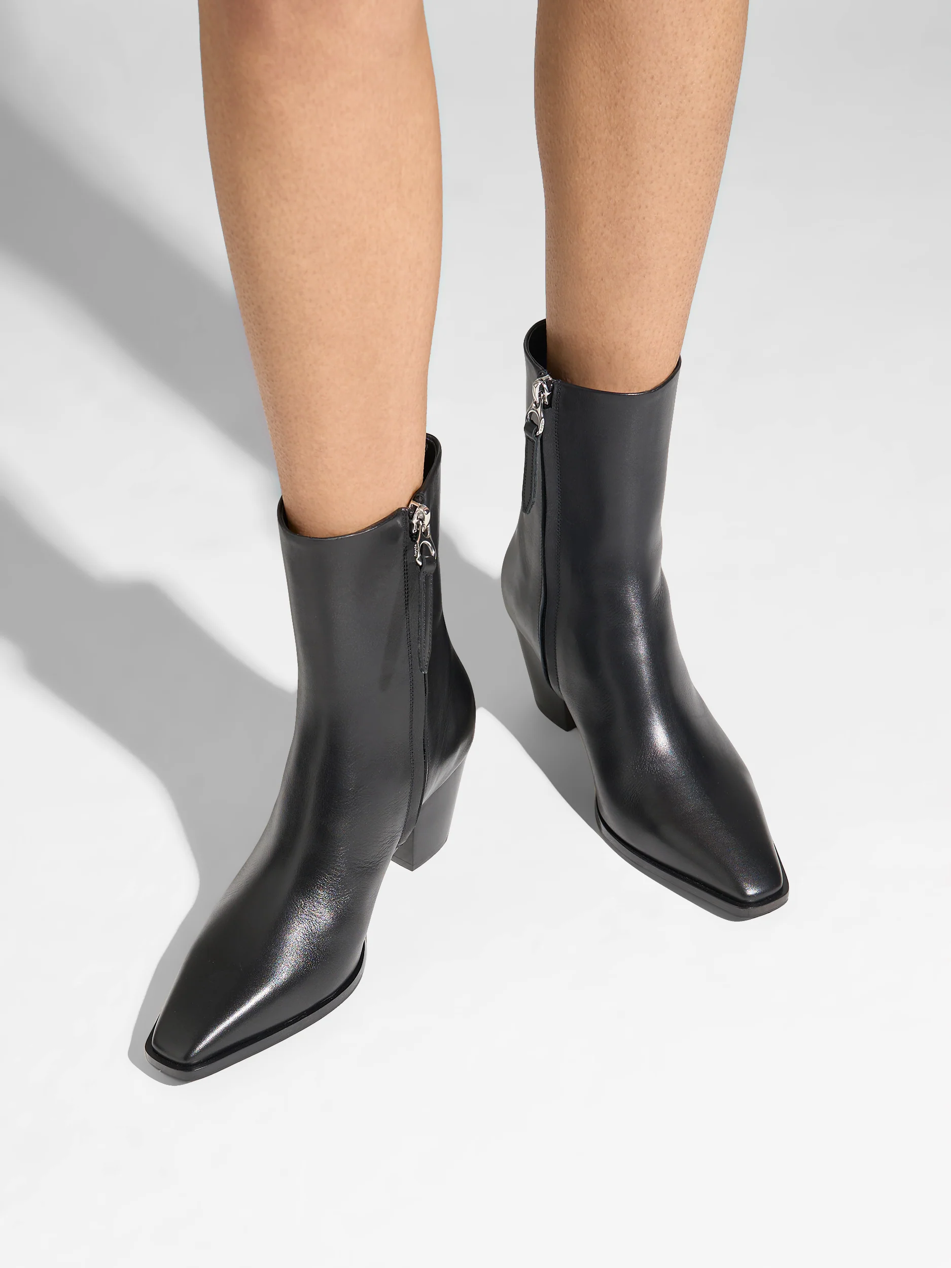 Hedvig Cowboy Ankle Boots - Image 2