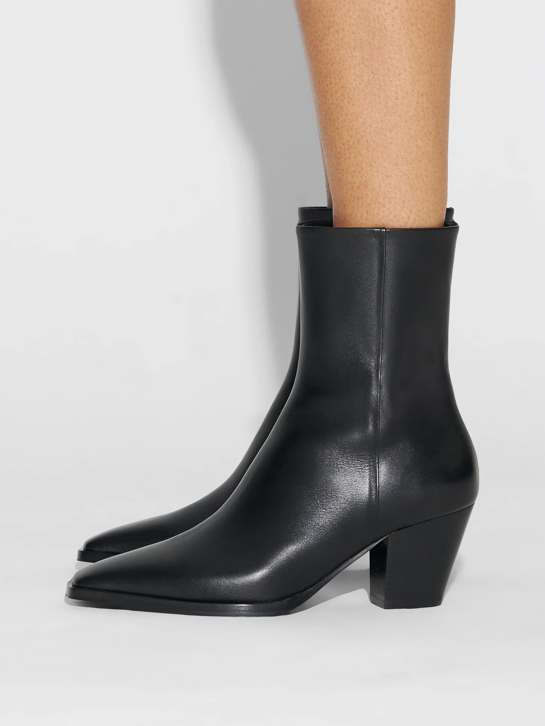 Hedvig Cowboy Ankle Boots - Image 6