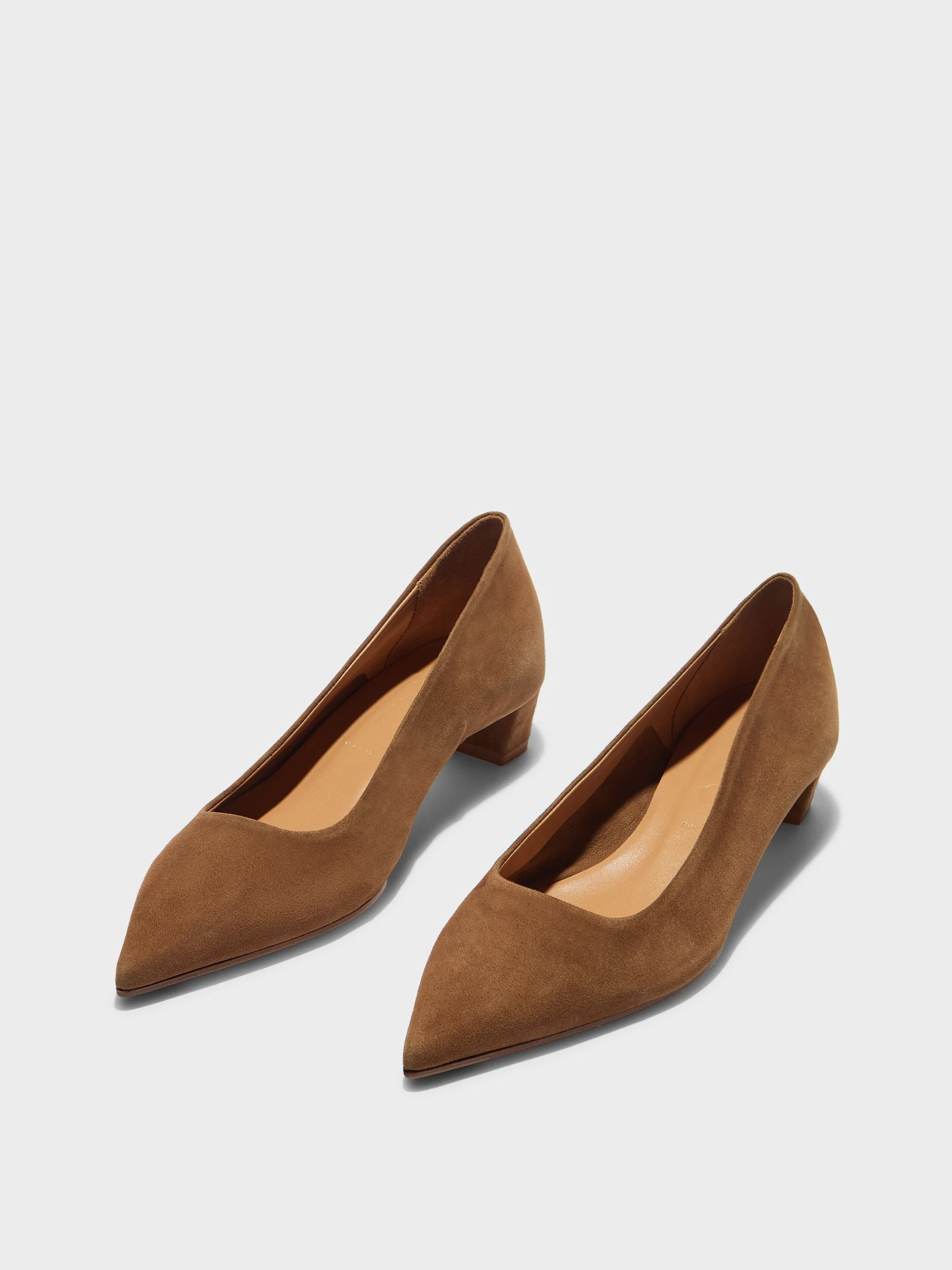 Judi Suede Pointed Pumps - Image 3