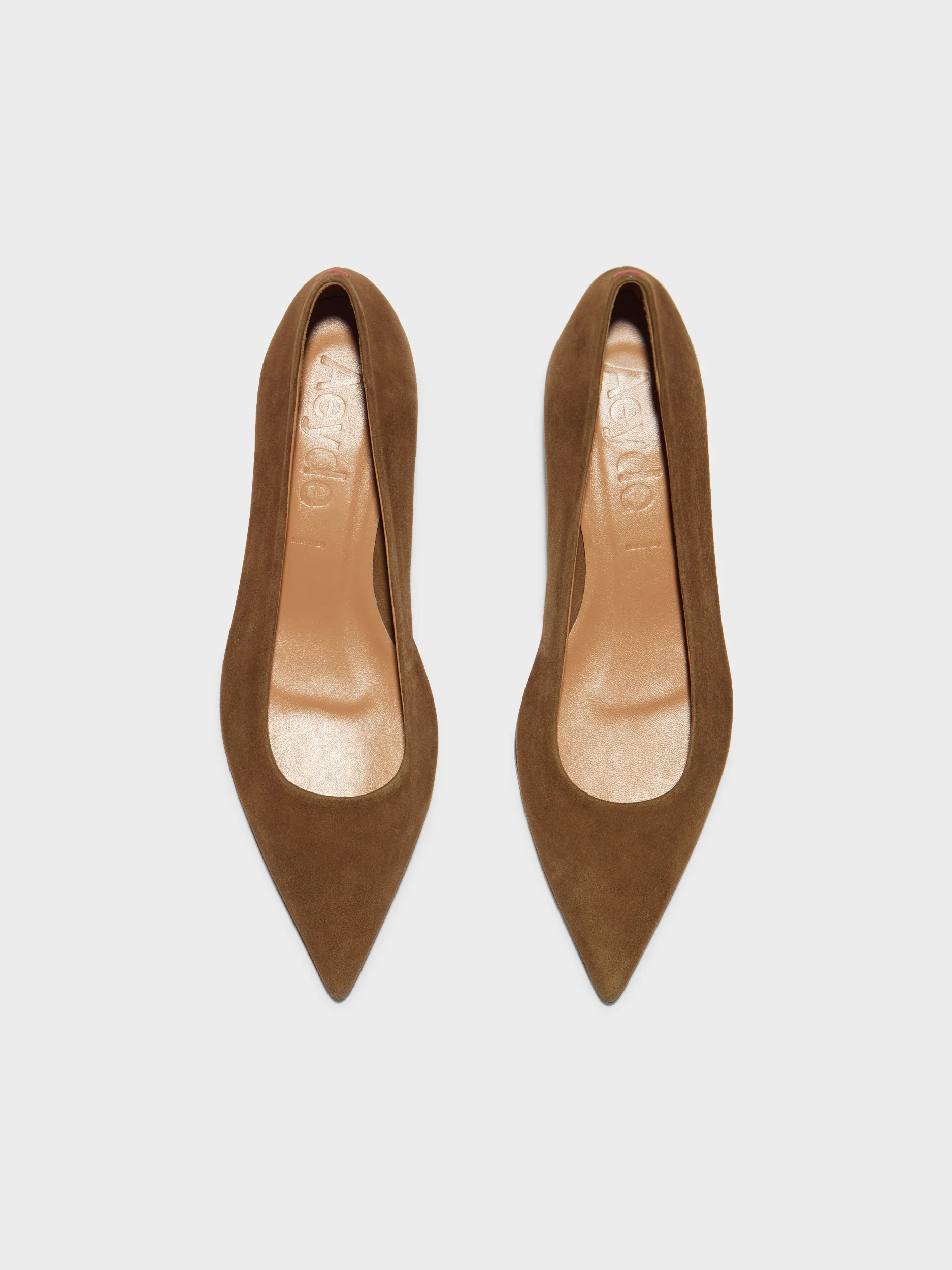Judi Suede Pointed Pumps - Image 5