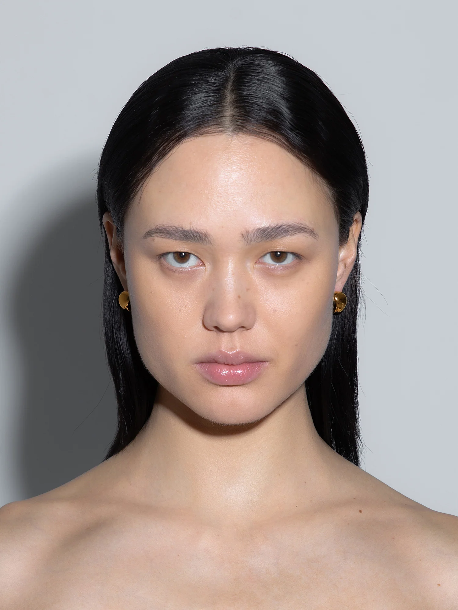 Junior Small 18kt Gold-Plated Earrings - Image 3
