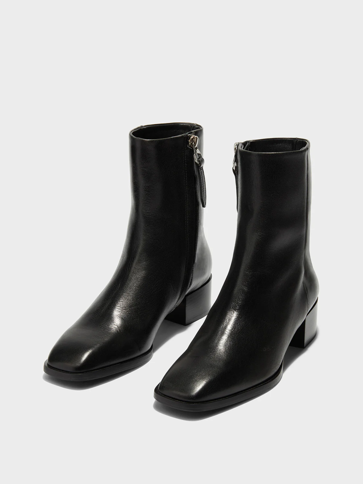 Lee Leather Ankle Boots - Image 2