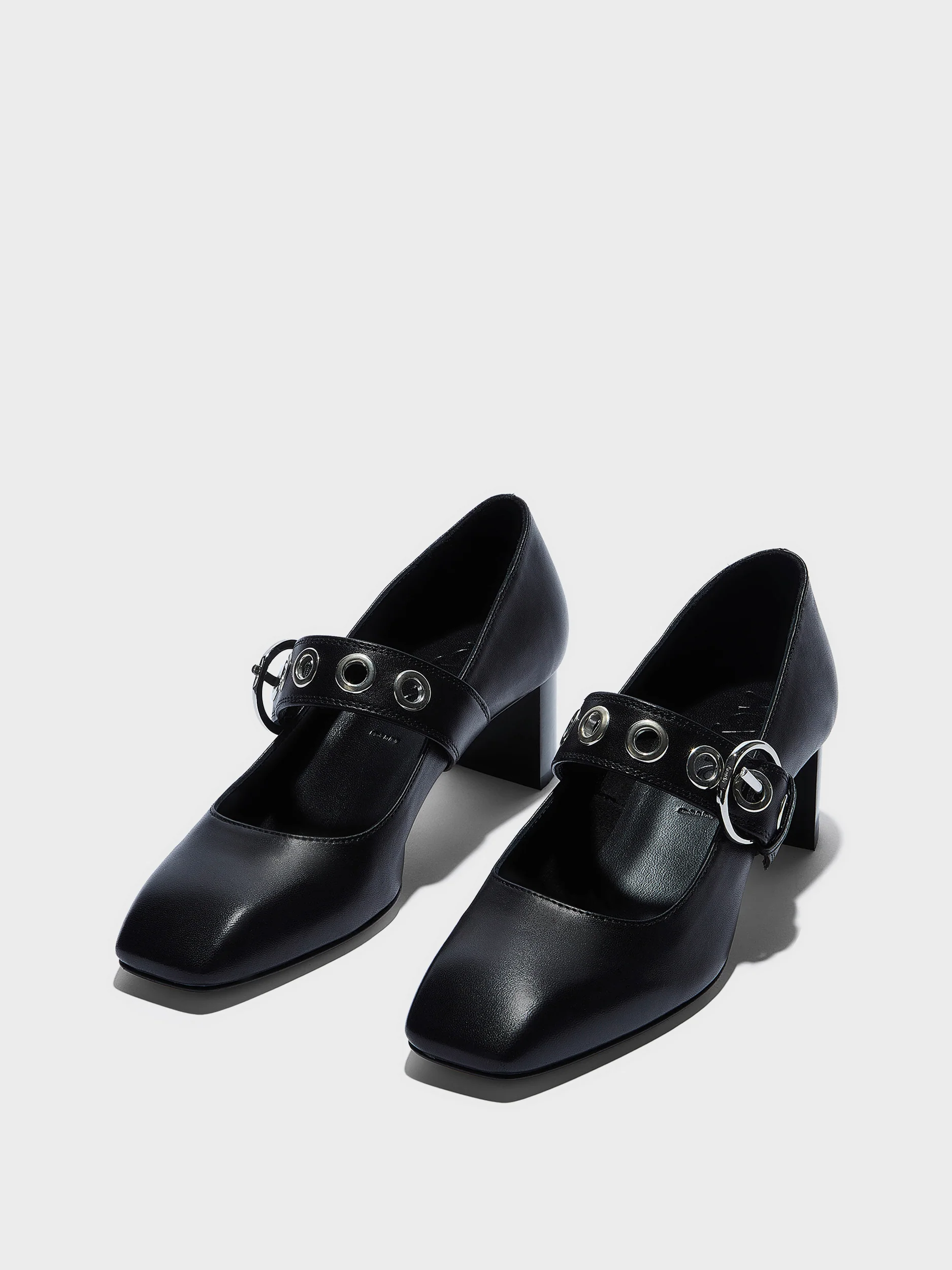 Lina Eyelet Mary-Jane Pumps - Image 3