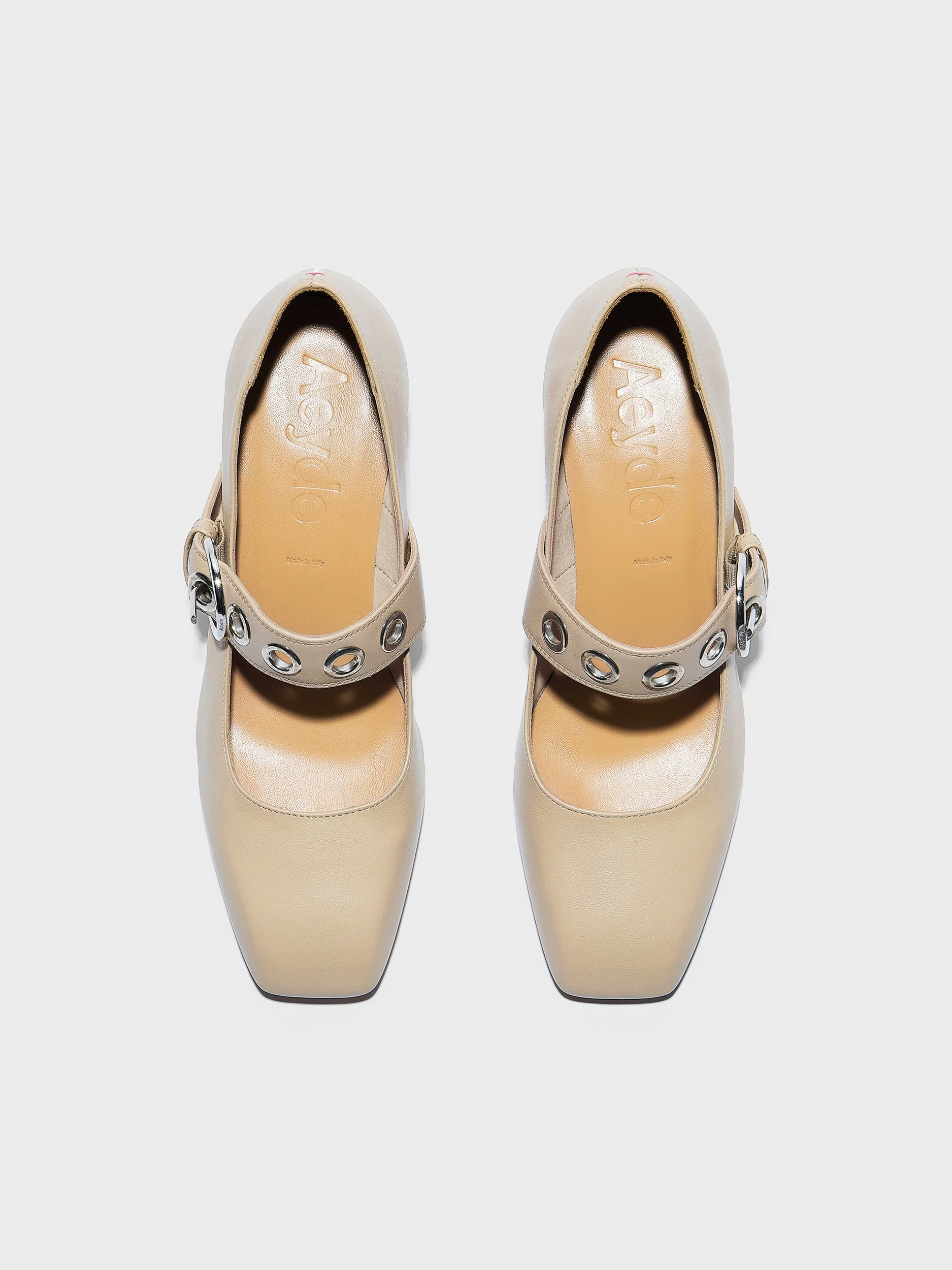 Lina Eyelet Mary-Jane Pumps - Image 5