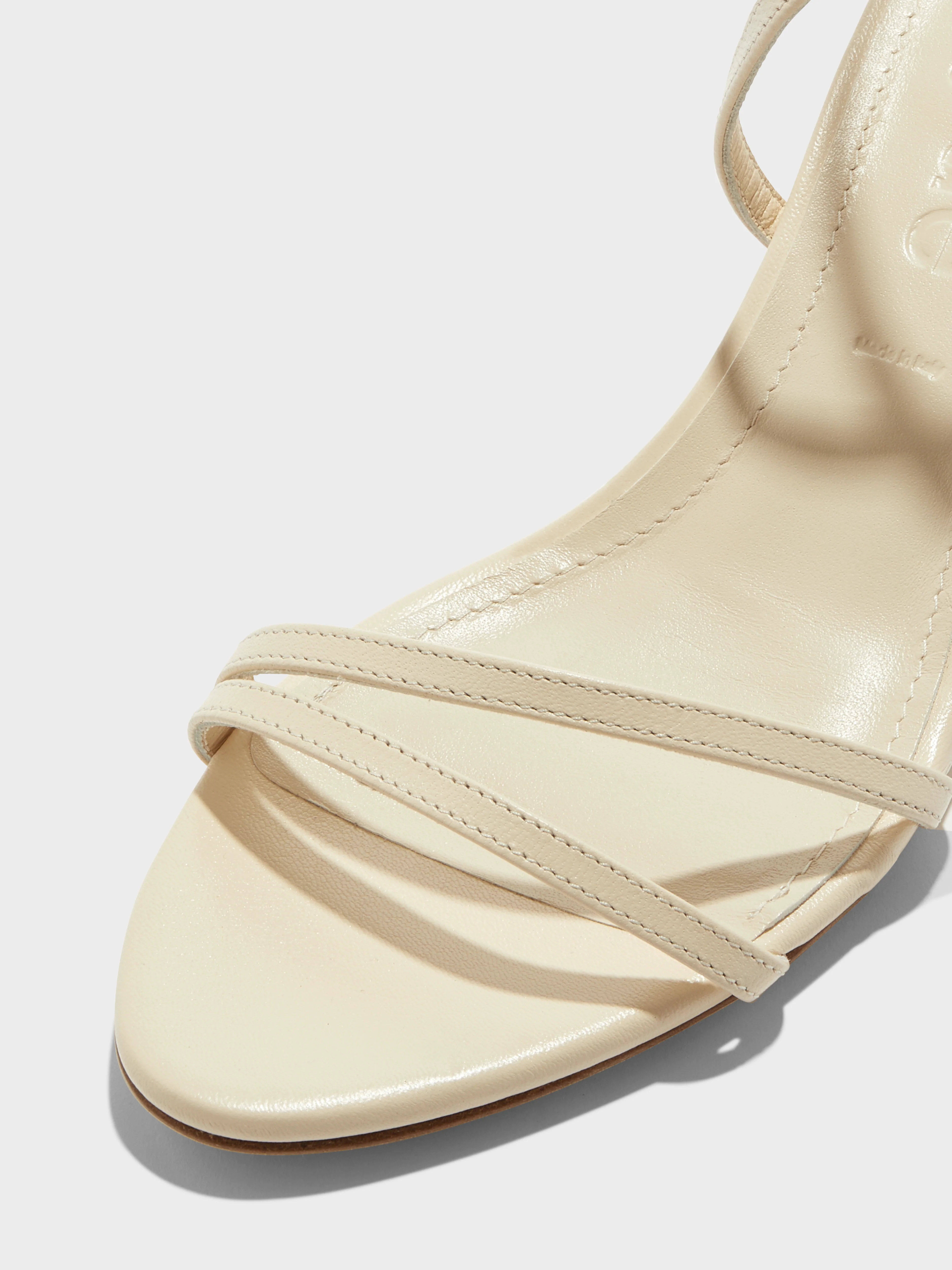 Maeve Leather Stiletto Sandals - Image 3
