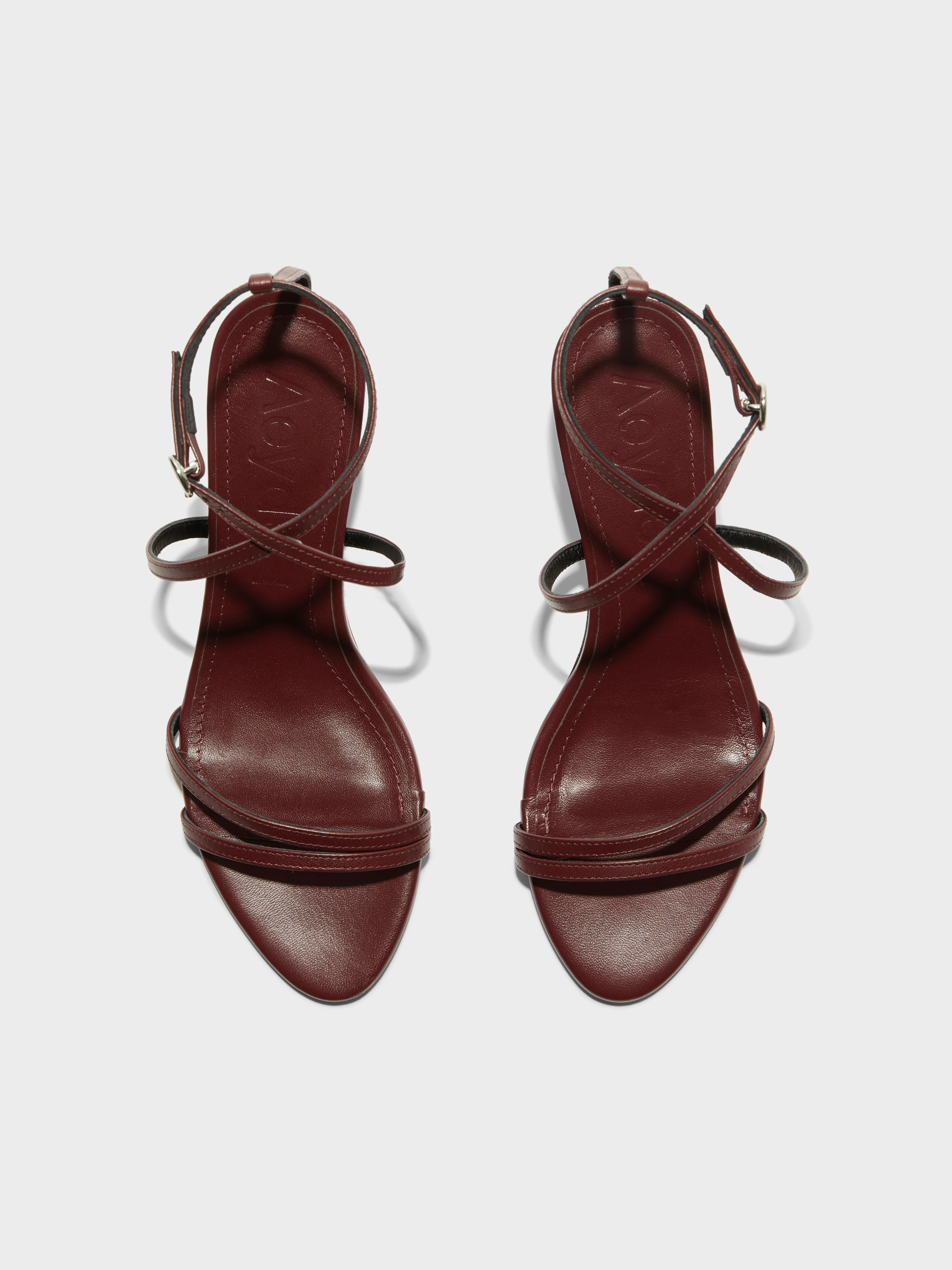 Maeve Leather Stiletto Sandals - Image 5