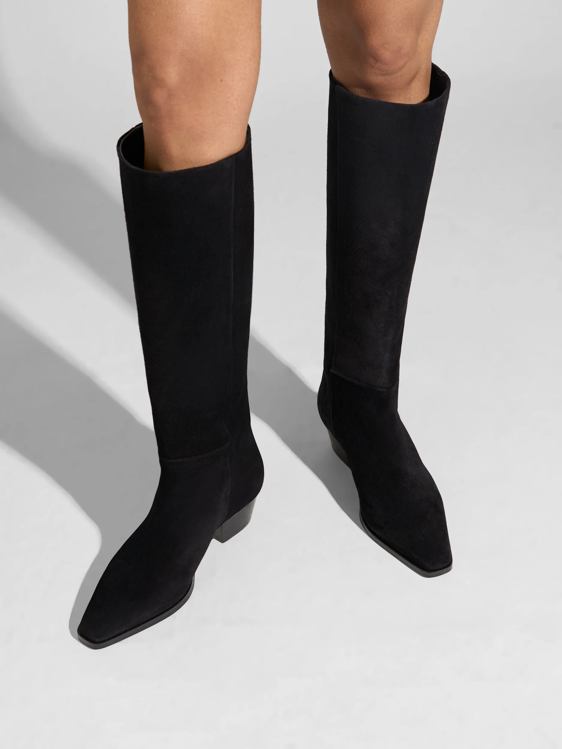 Medea Suede Knee-High Boots - Image 2