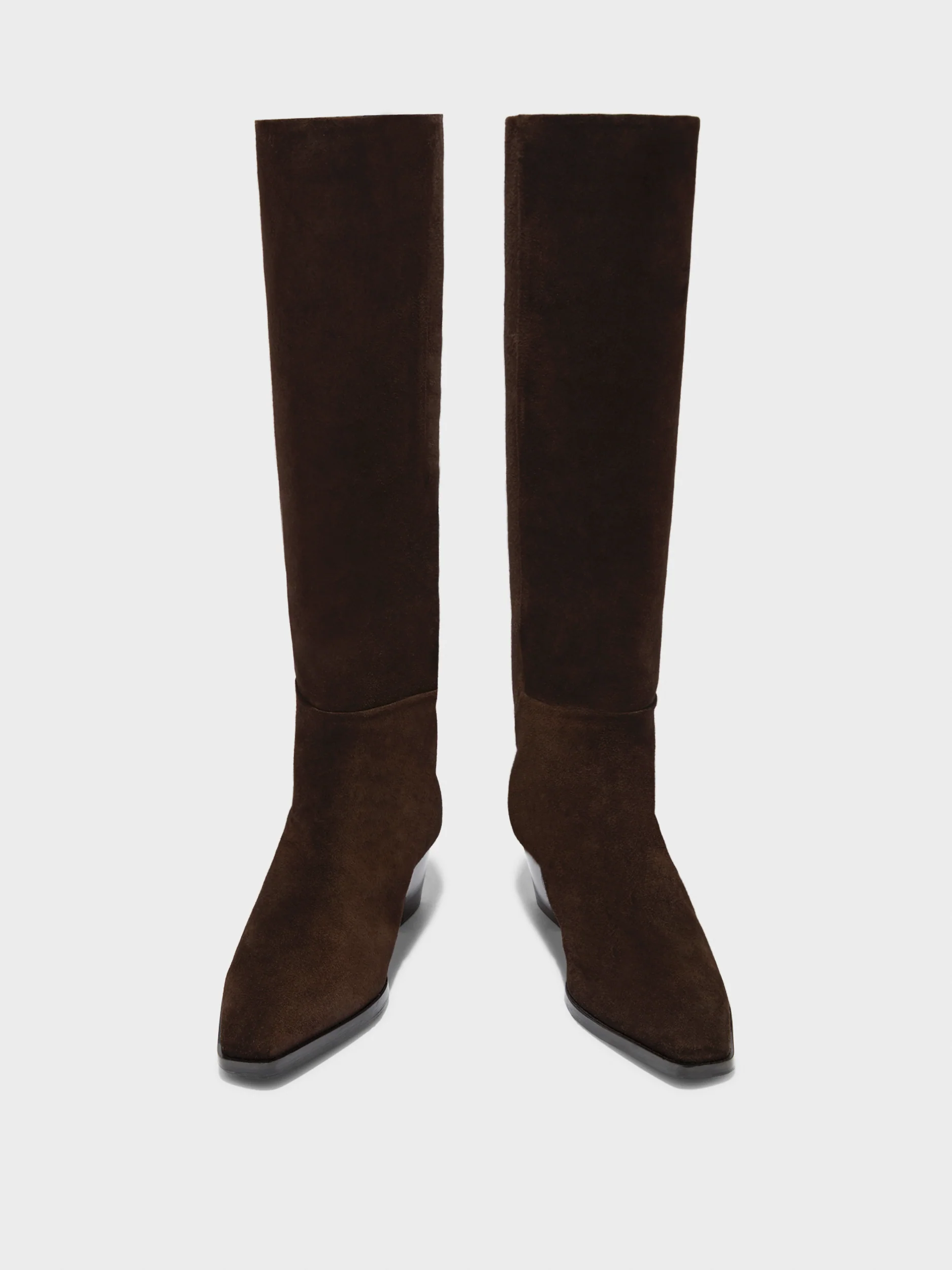 Medea Suede Knee-High Boots - Image 5