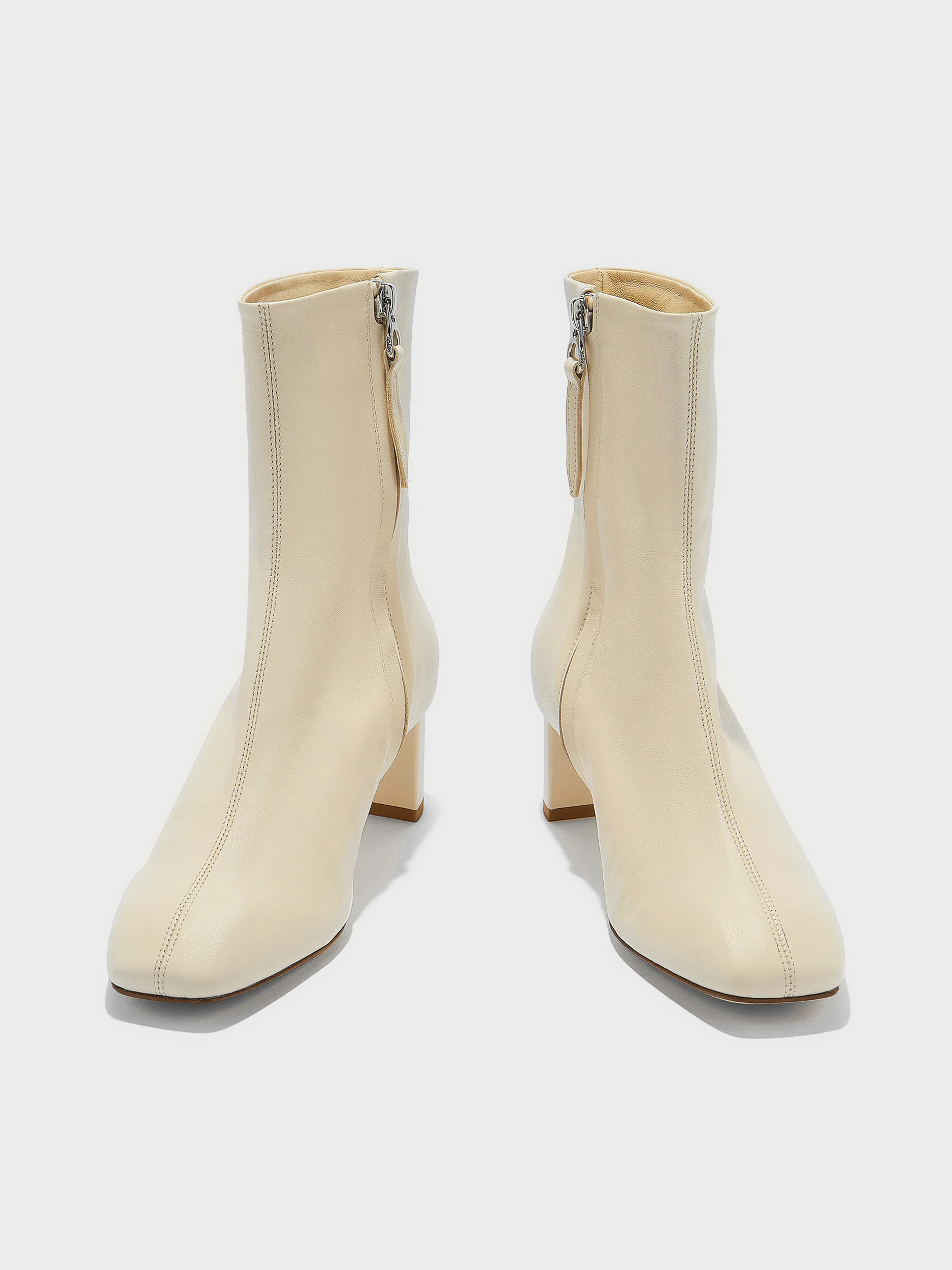 Millie Leather Ankle Boots - Image 5