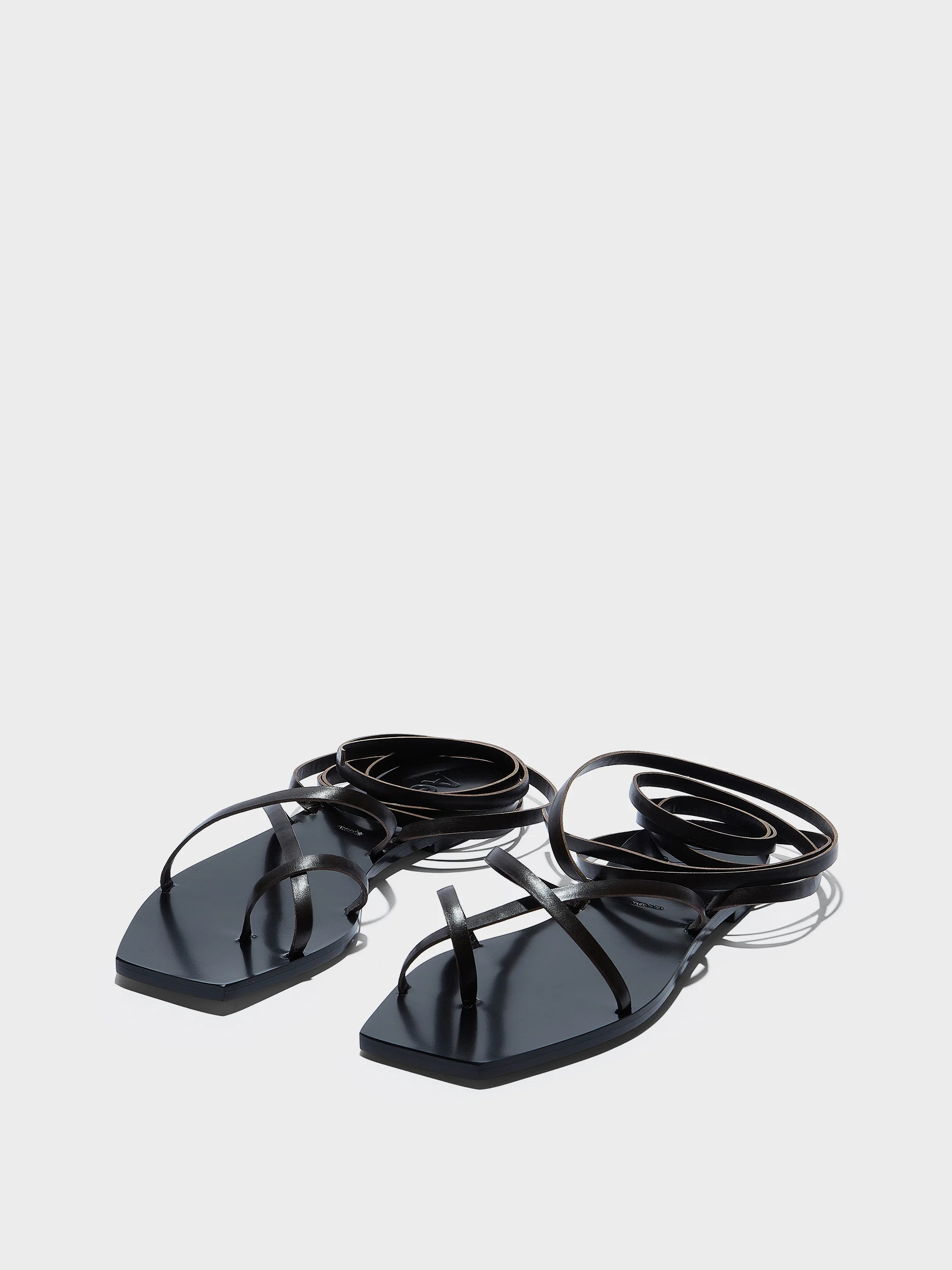 Norah Leather Sandals - Image 3