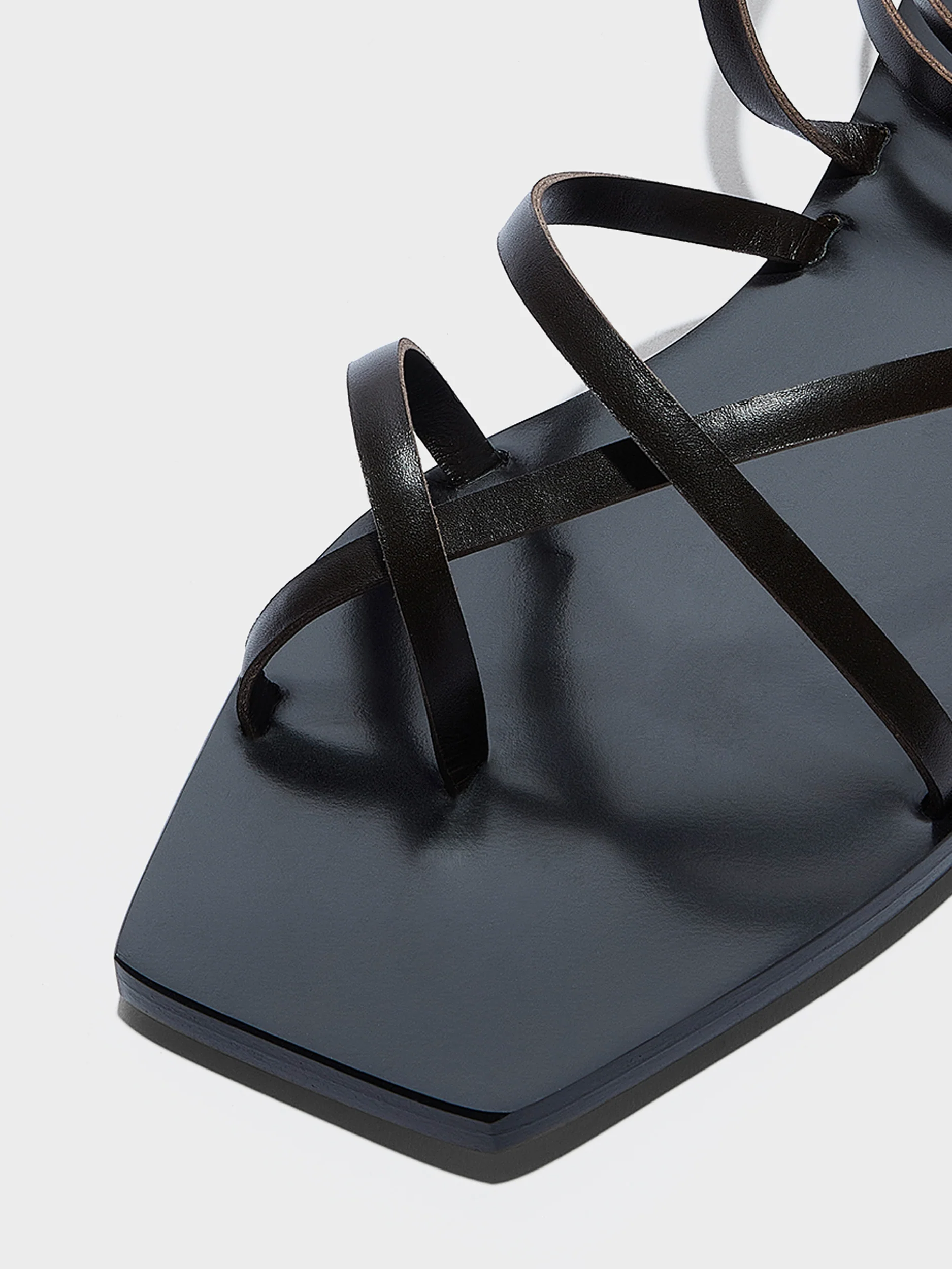 Norah Leather Sandals - Image 4