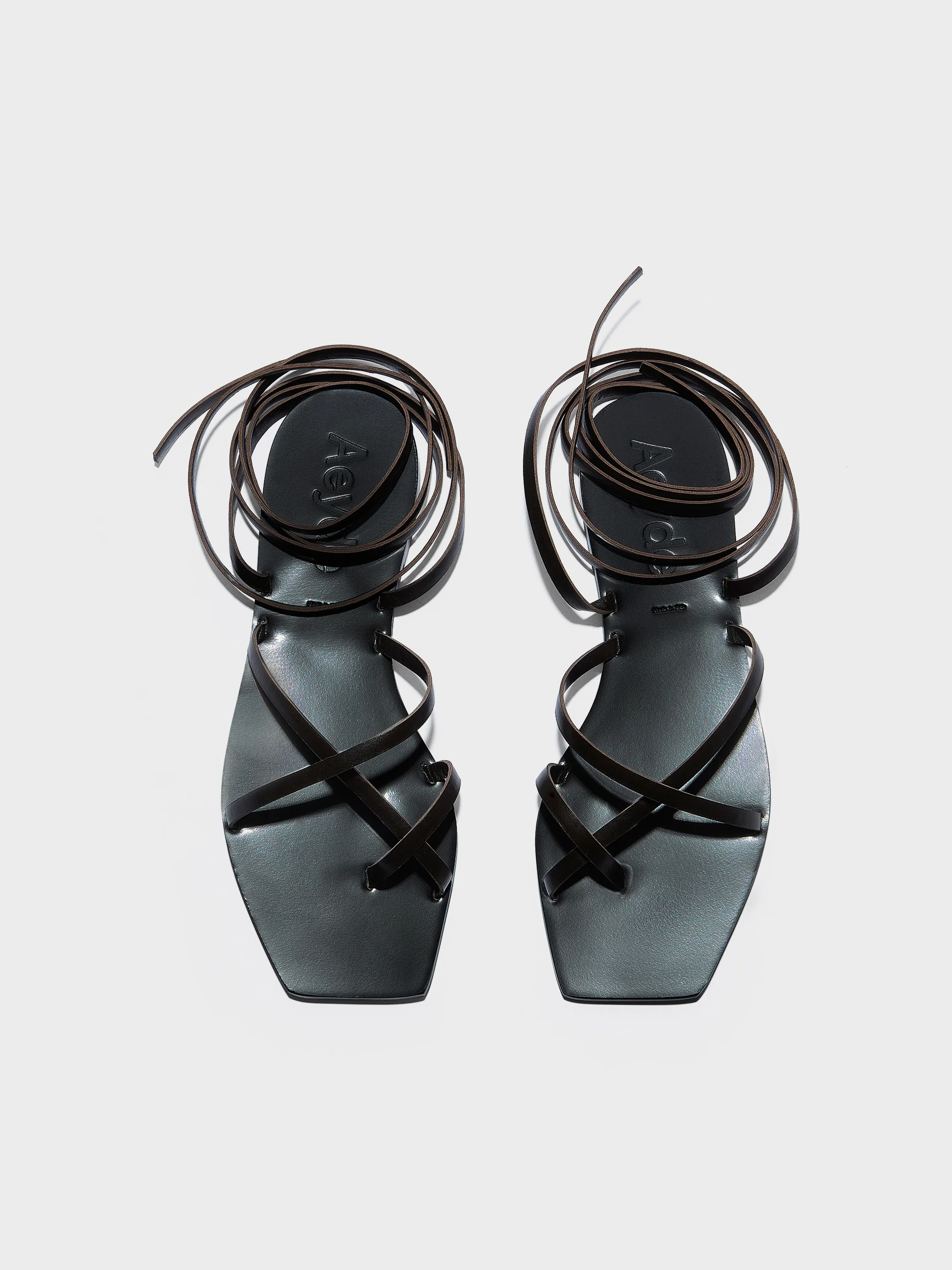 Norah Leather Sandals - Image 5