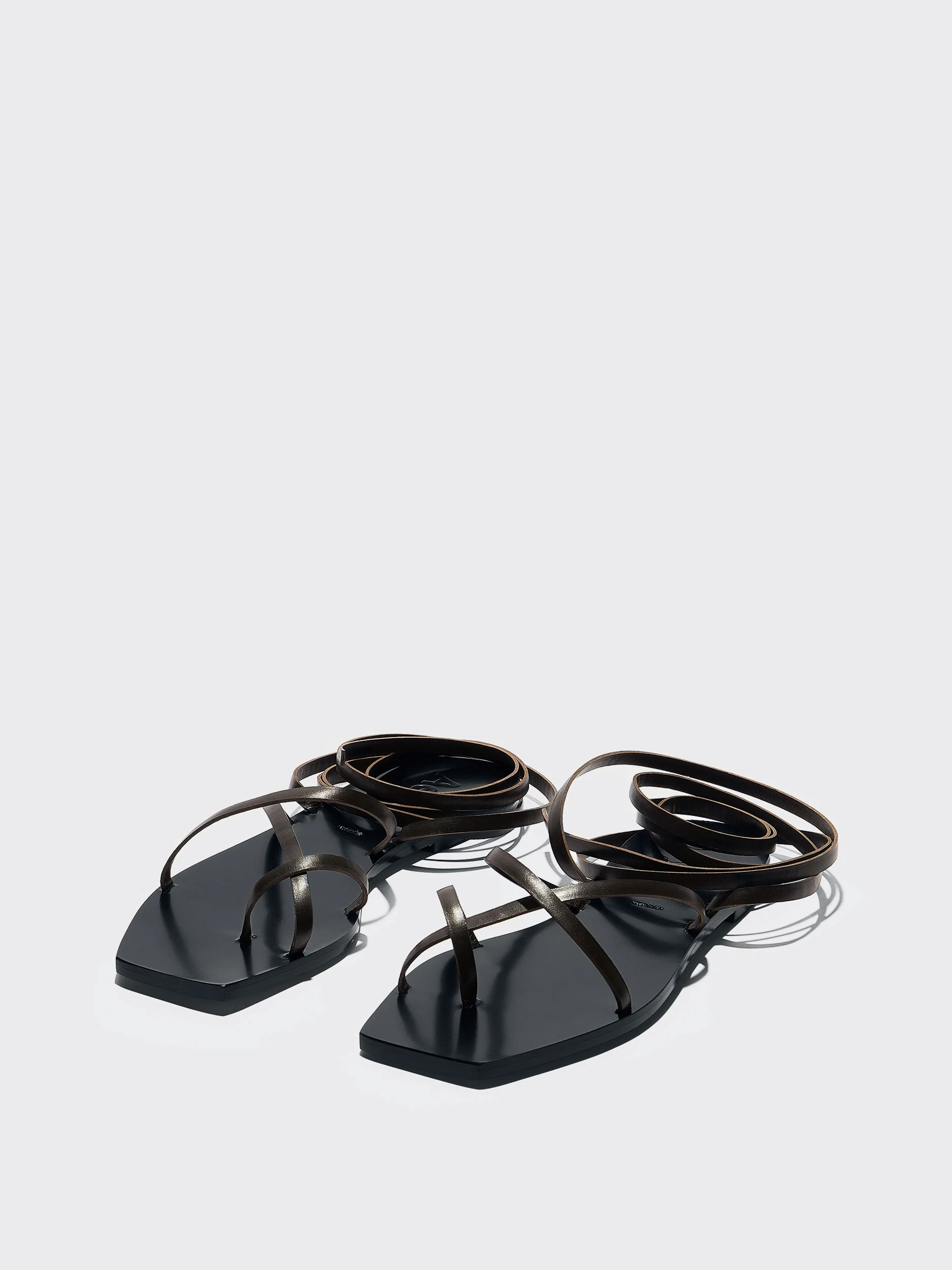 Norah Leather Sandals - Image 3