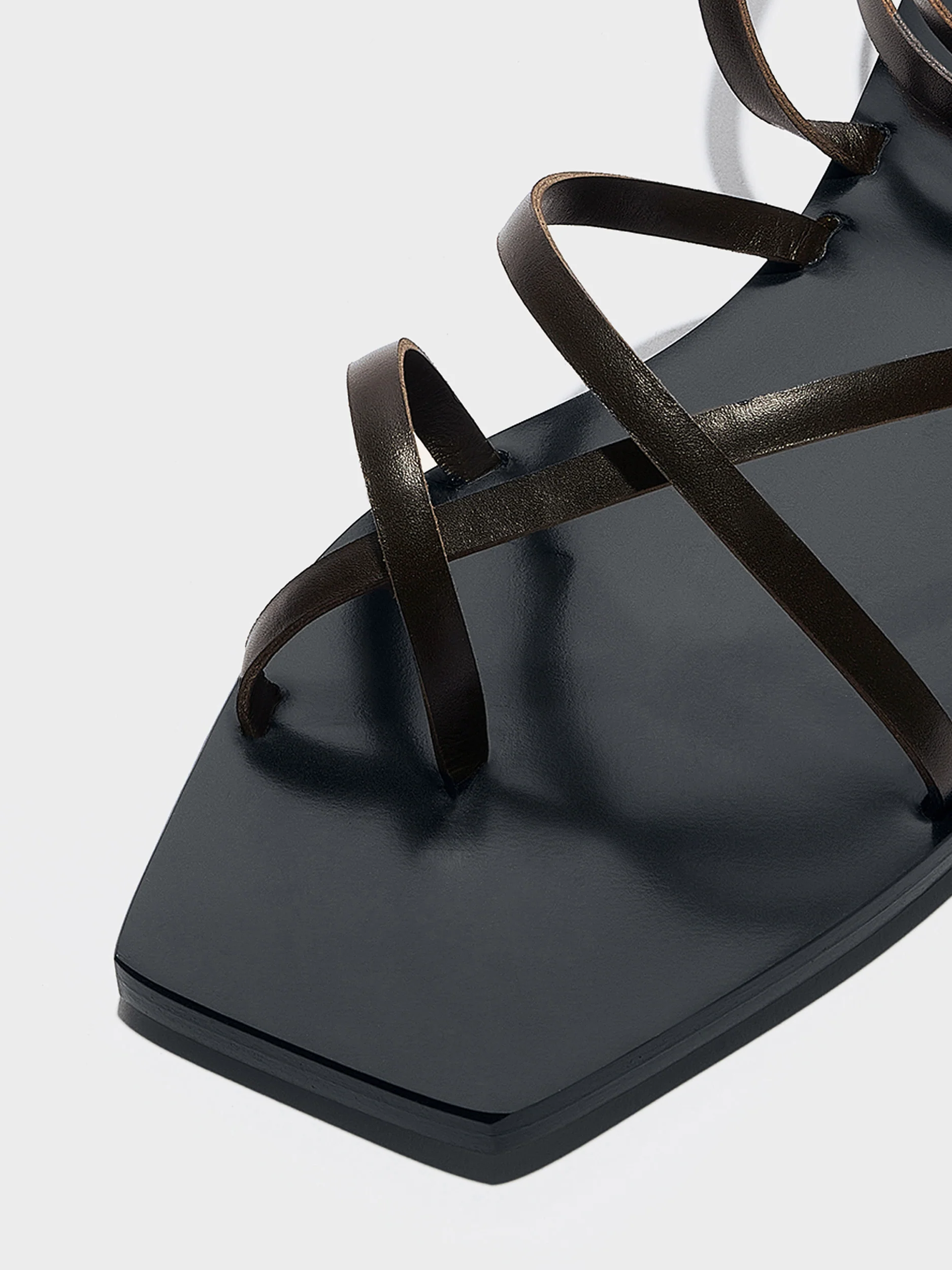 Norah Leather Sandals - Image 4