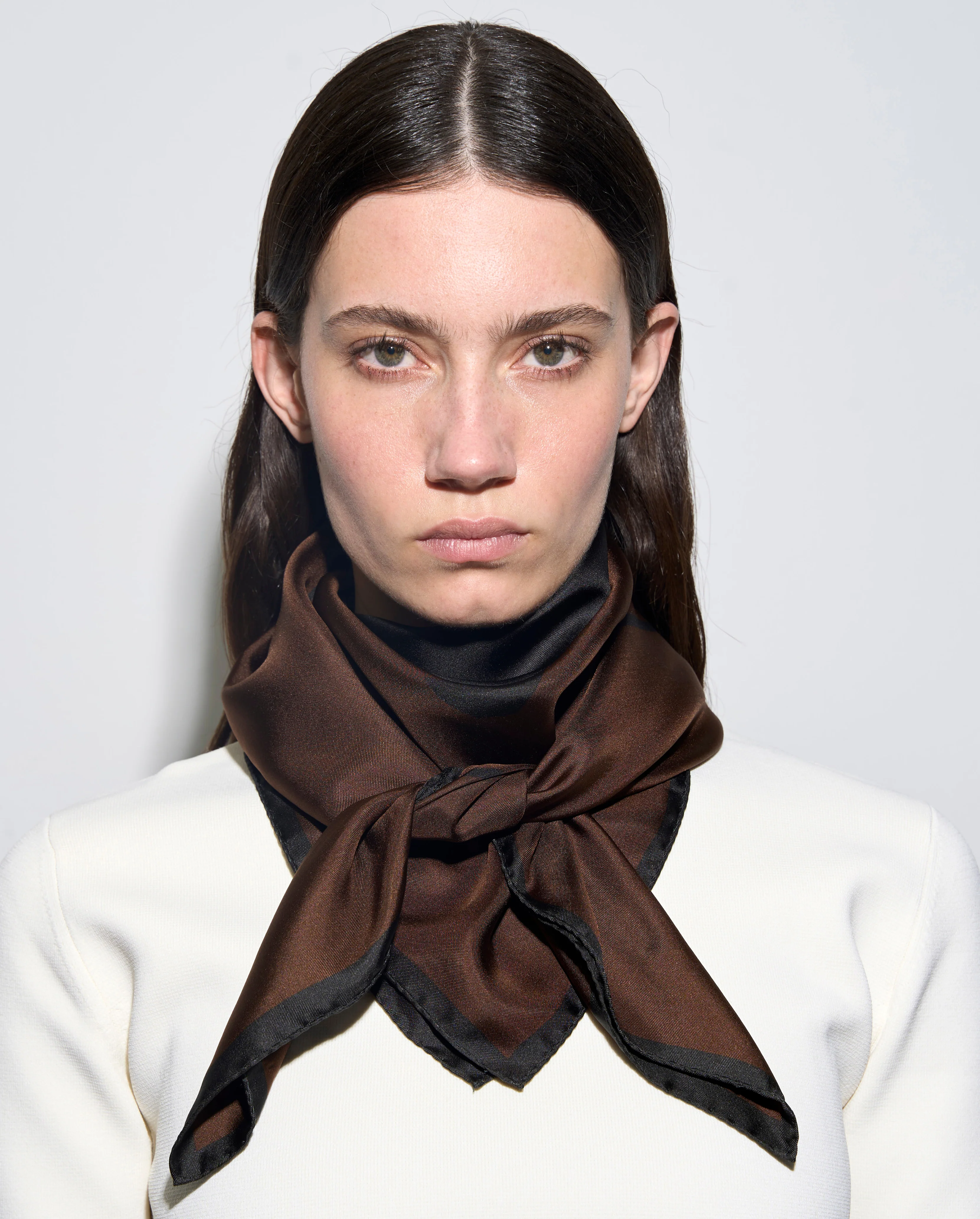 Sera Silk Scarf - Image 3