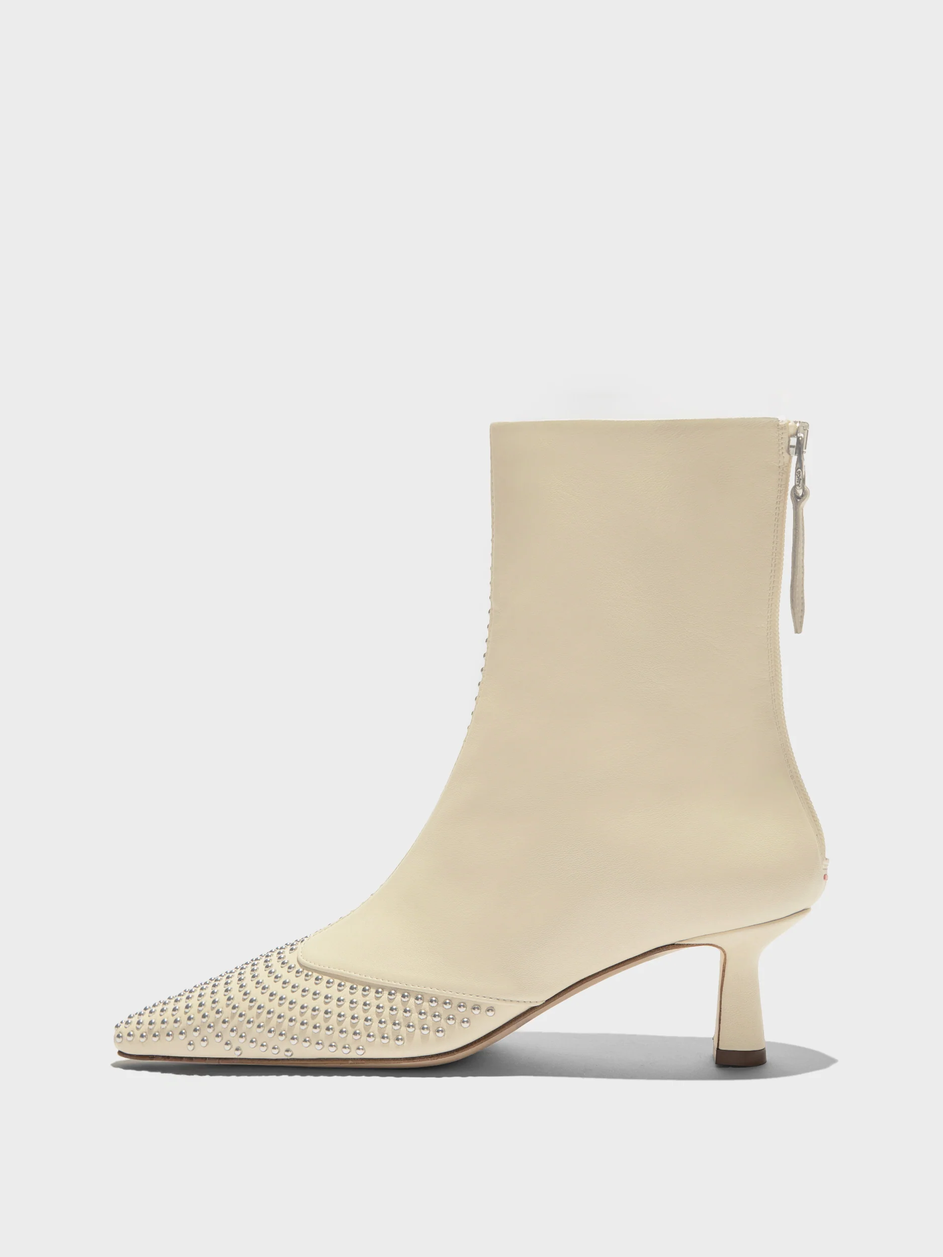 Sila Mini Stud Leather Boots