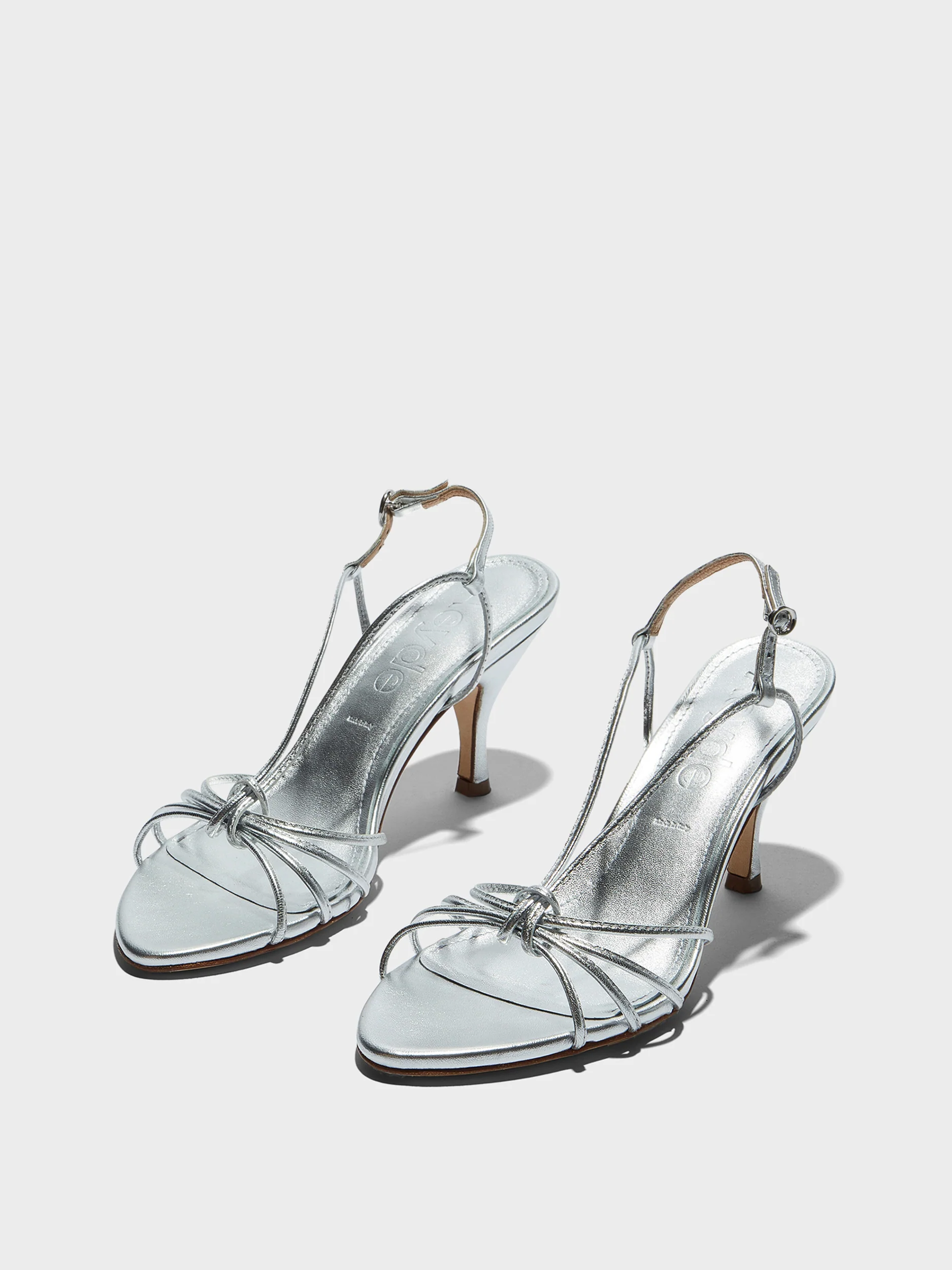 Solange Leather Sandals - Image 3