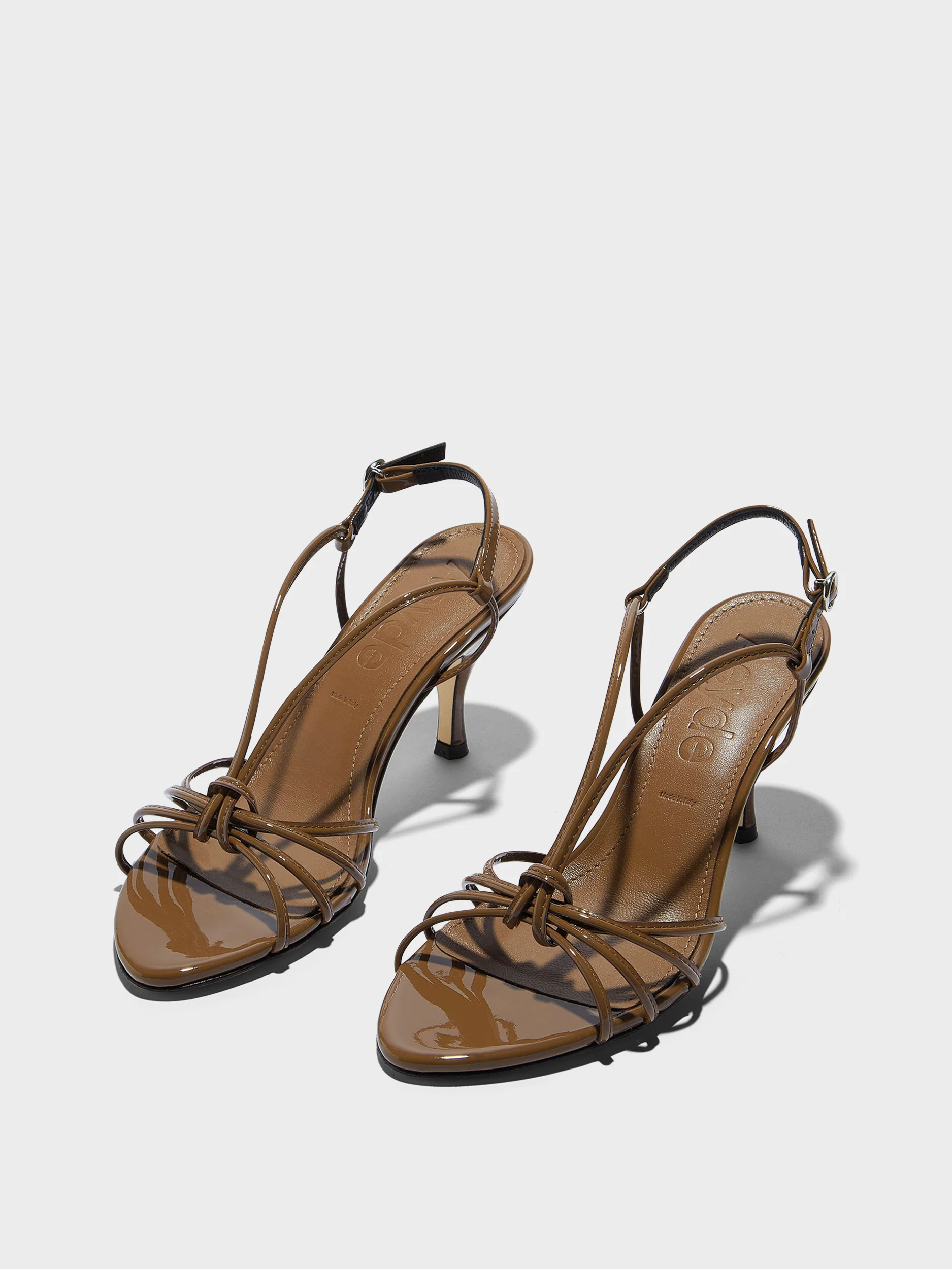 Solange Patent Leather Sandals - Image 3