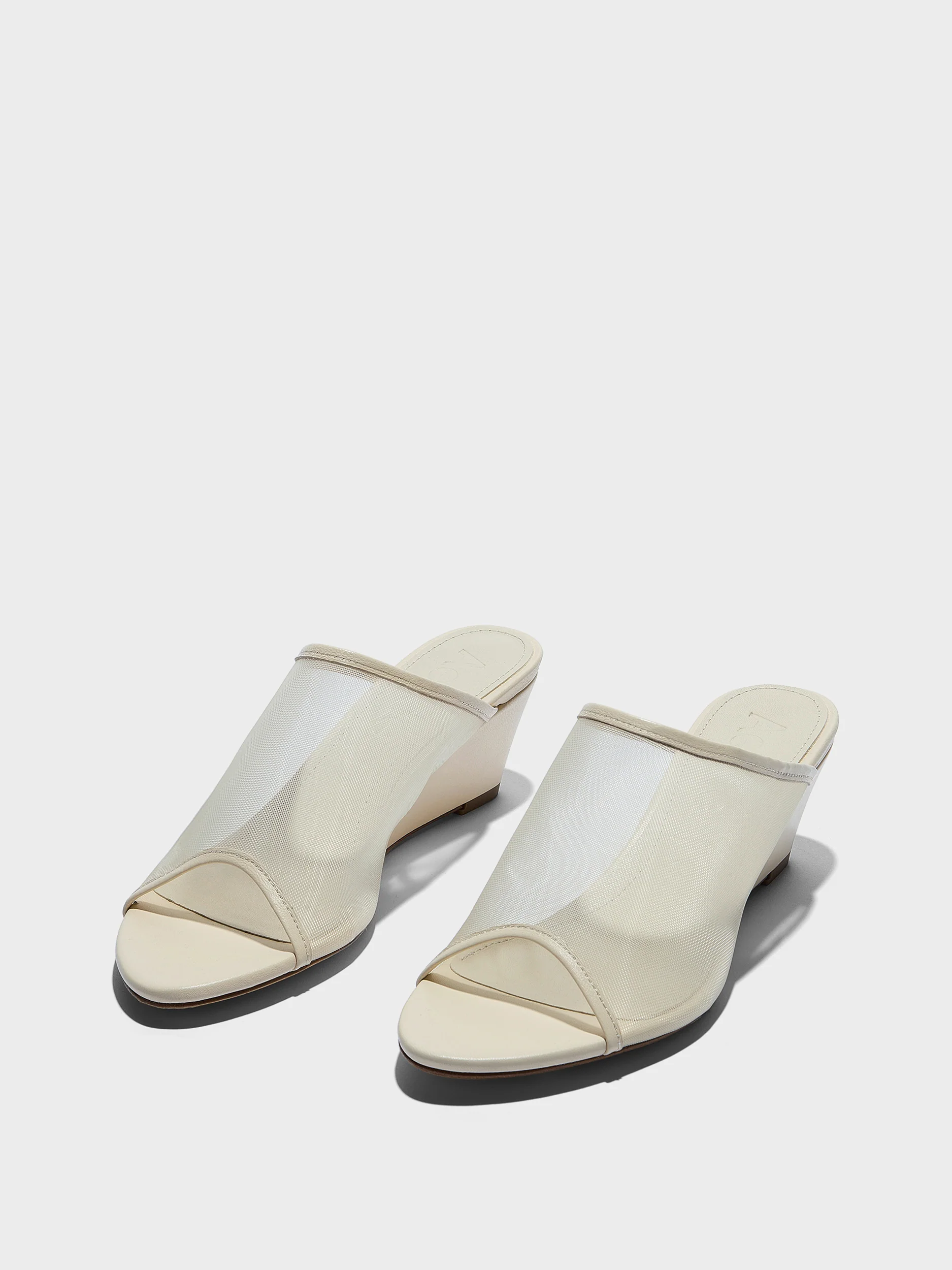 Suzanne Mesh Wedge Sandals - Image 3