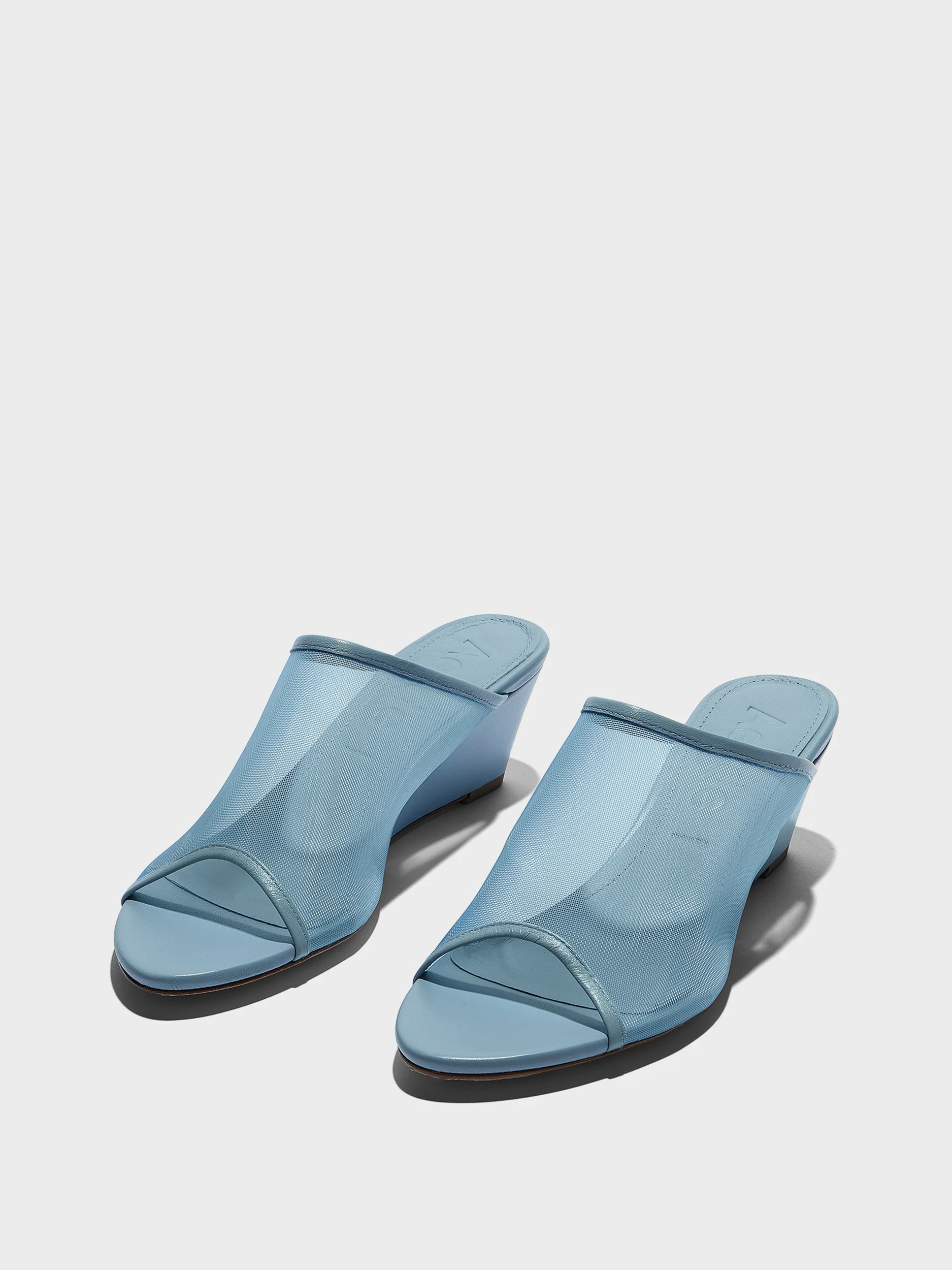 Suzanne Mesh Wedge Sandals - Image 3