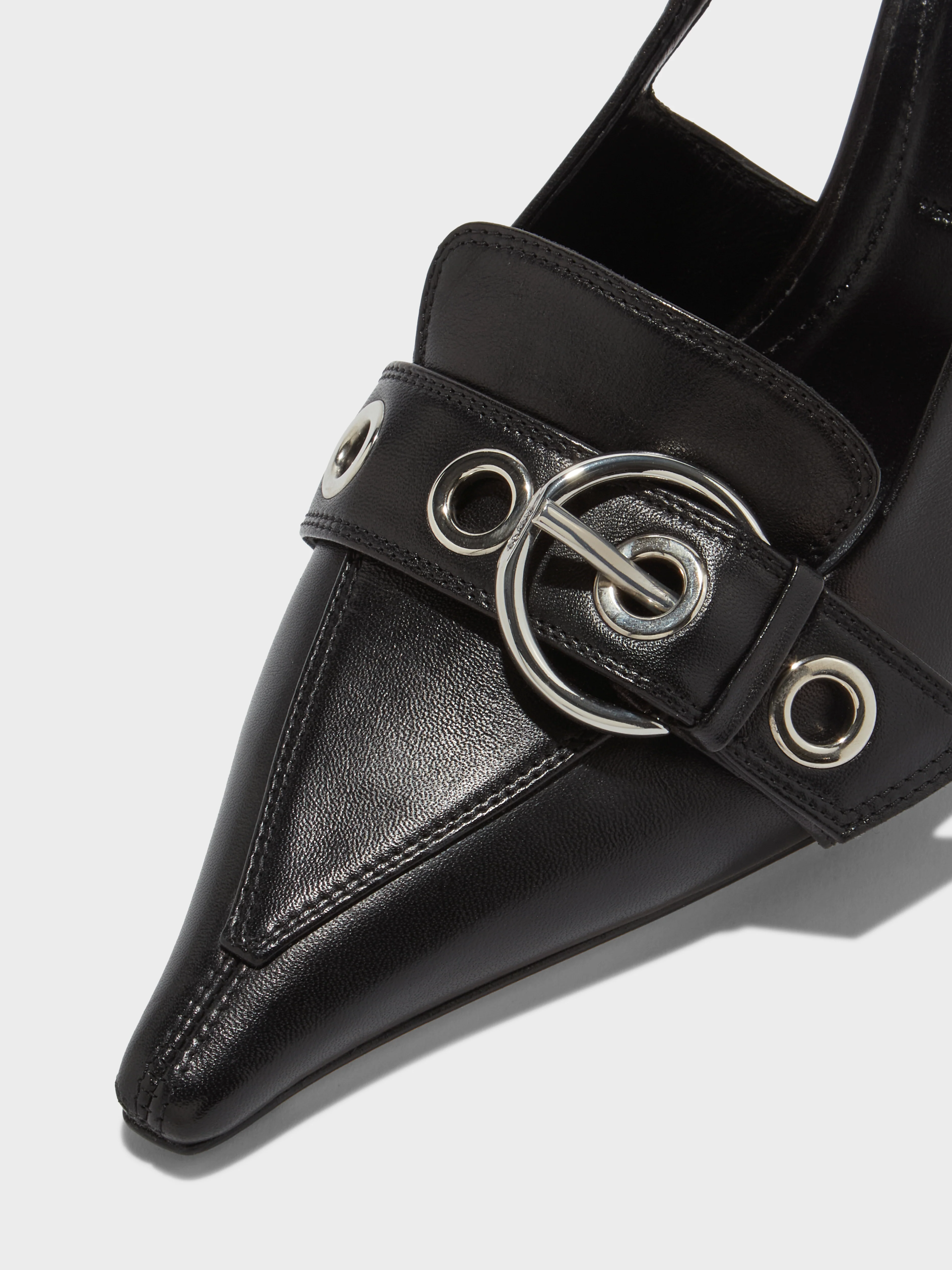 Tara Eyelet Pumps - Image 3