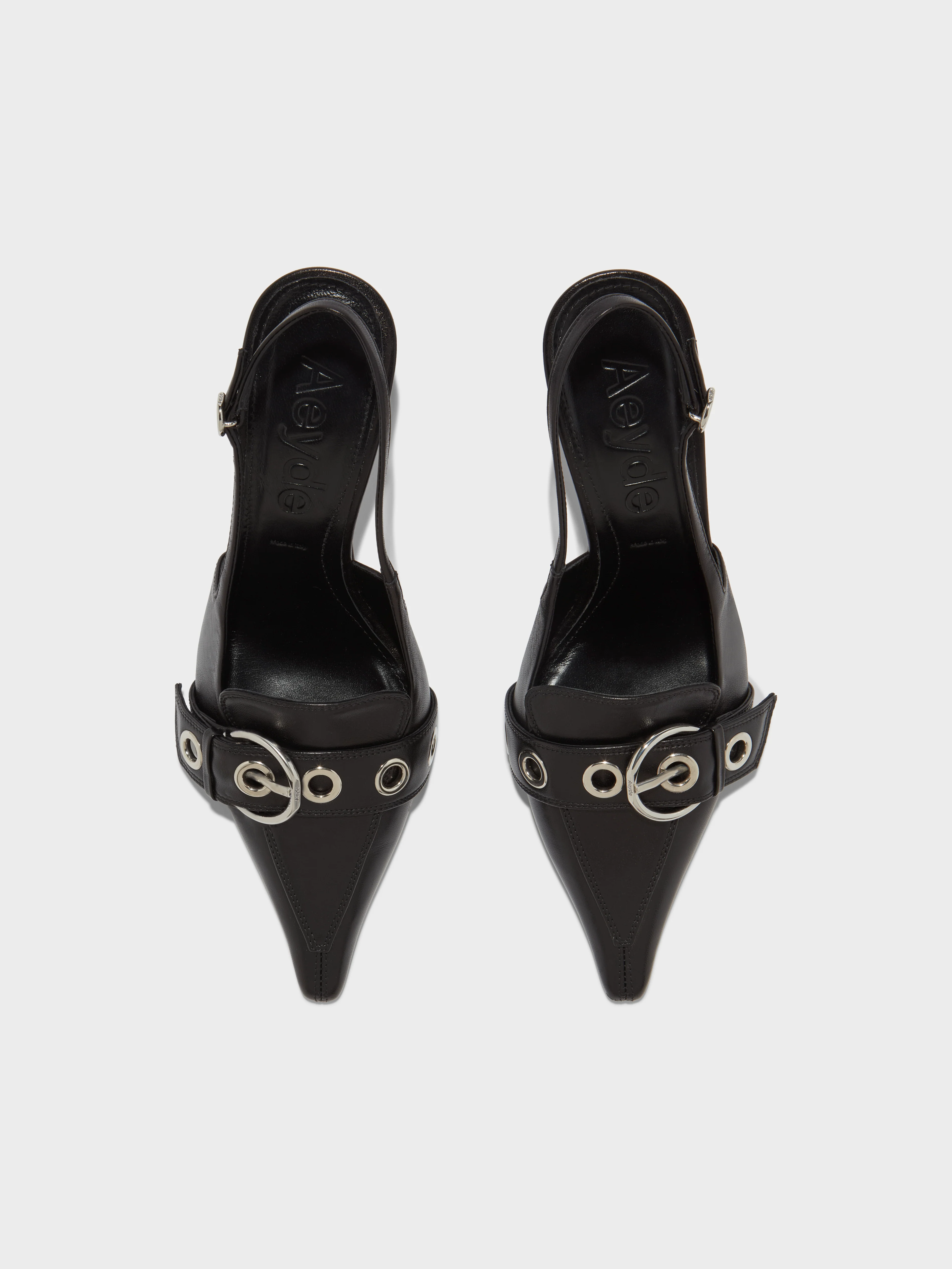 Tara Eyelet Pumps - Image 5