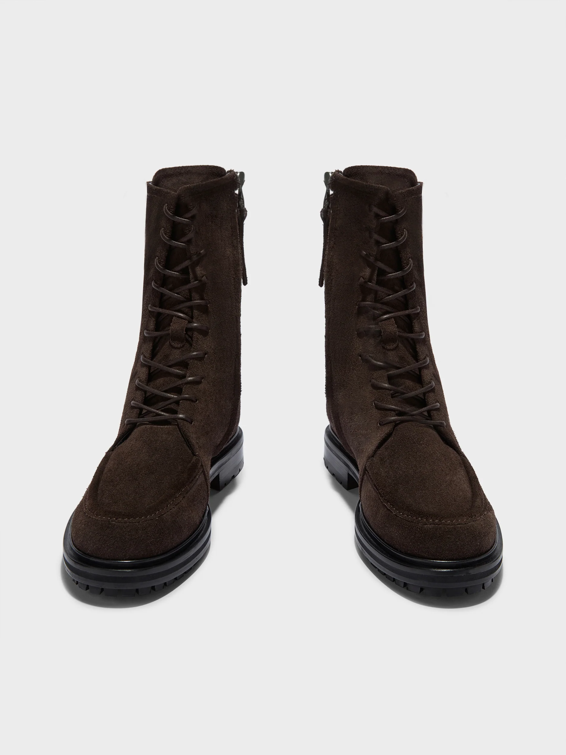 Tate Suede Lace-Up Ankle Boots - Image 5