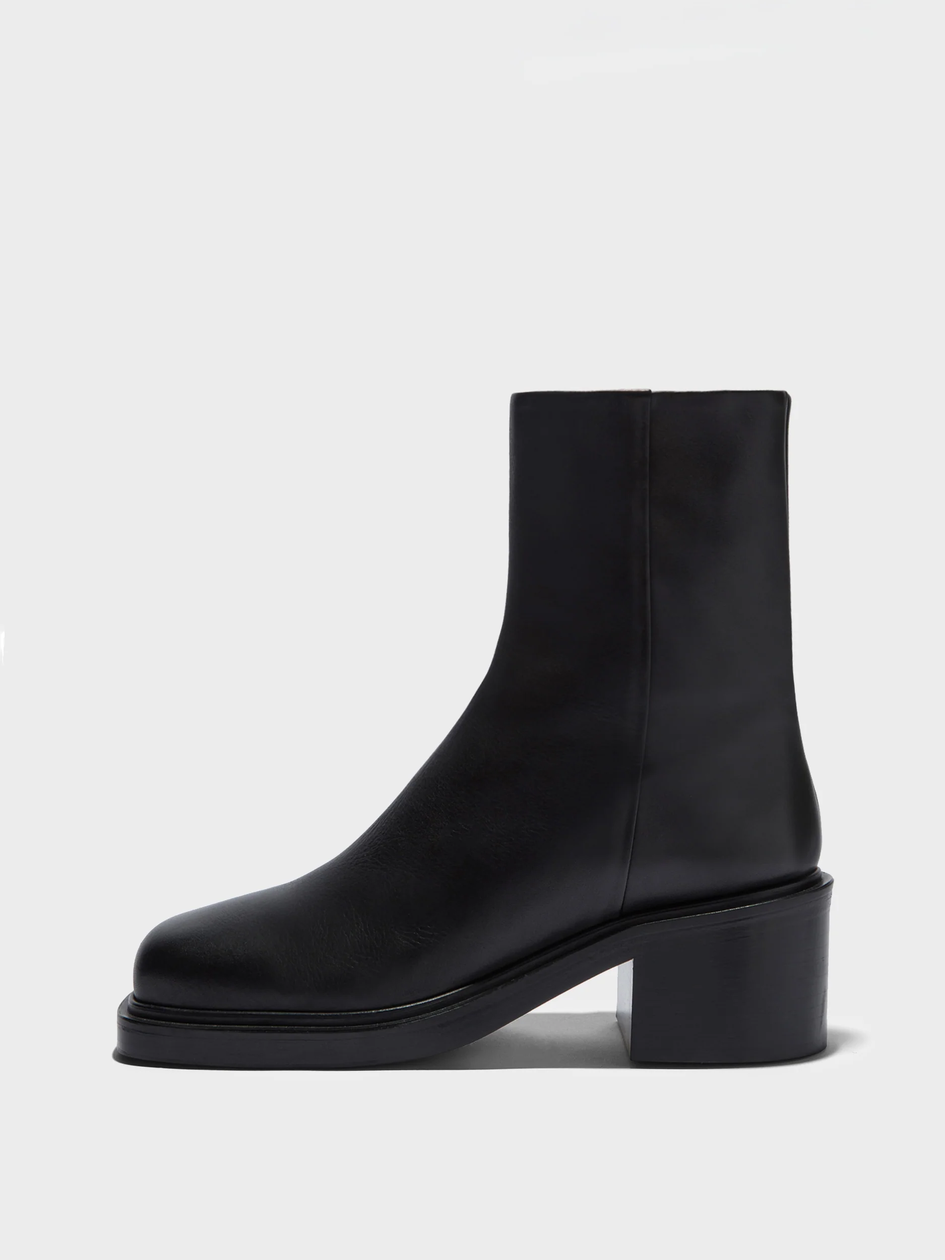 Teddy Block Heel Boots